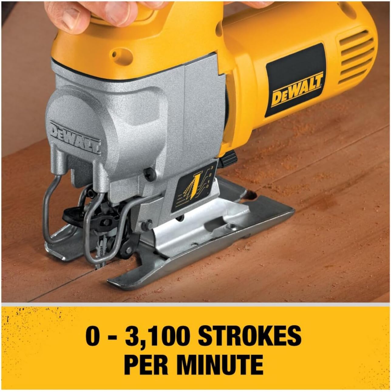 Open Box -  DEWALT DW317K 5.5 Amp Top Handle Jig Saw Kit