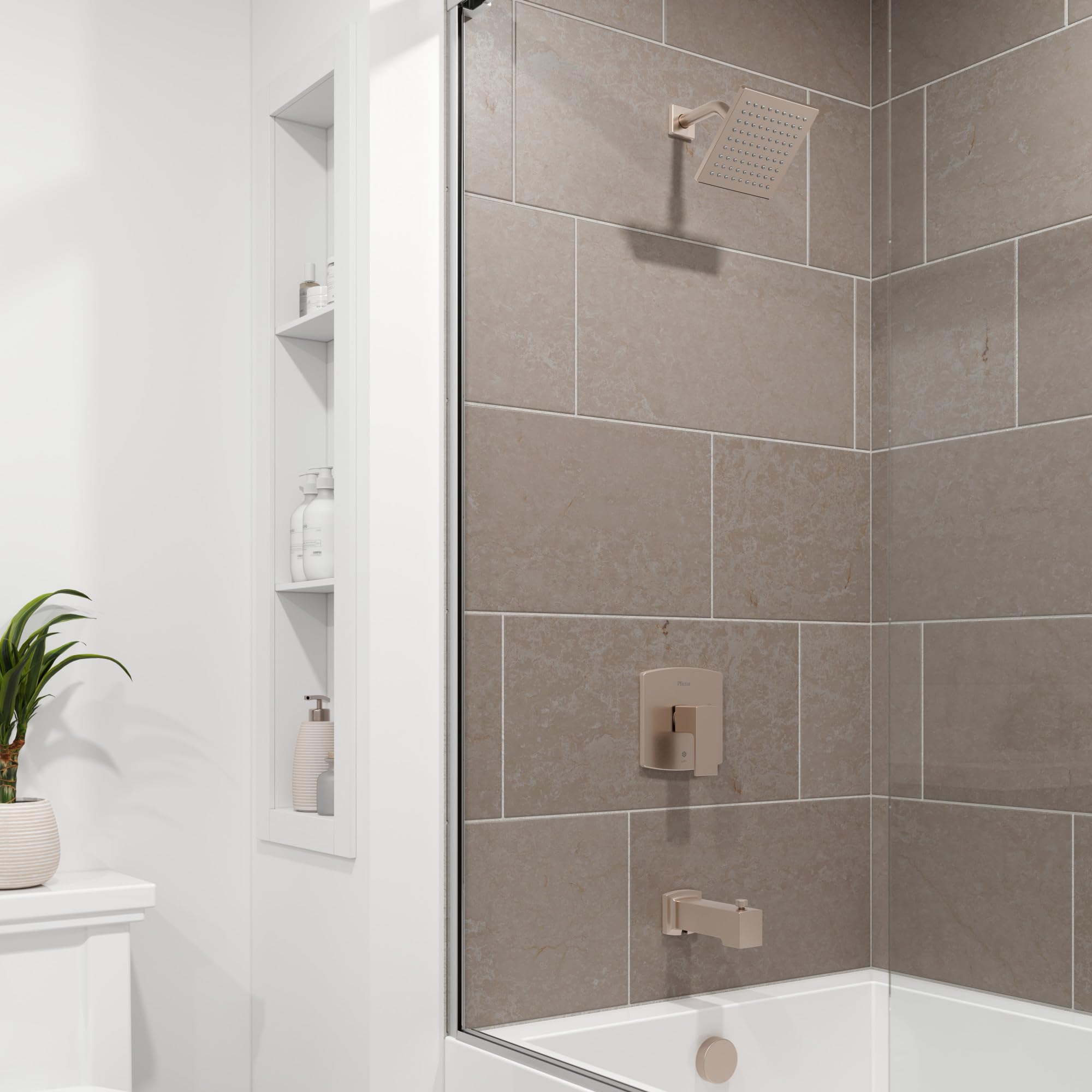 Open Box - Pfister R89-8PFMB - Tub and Shower Showers