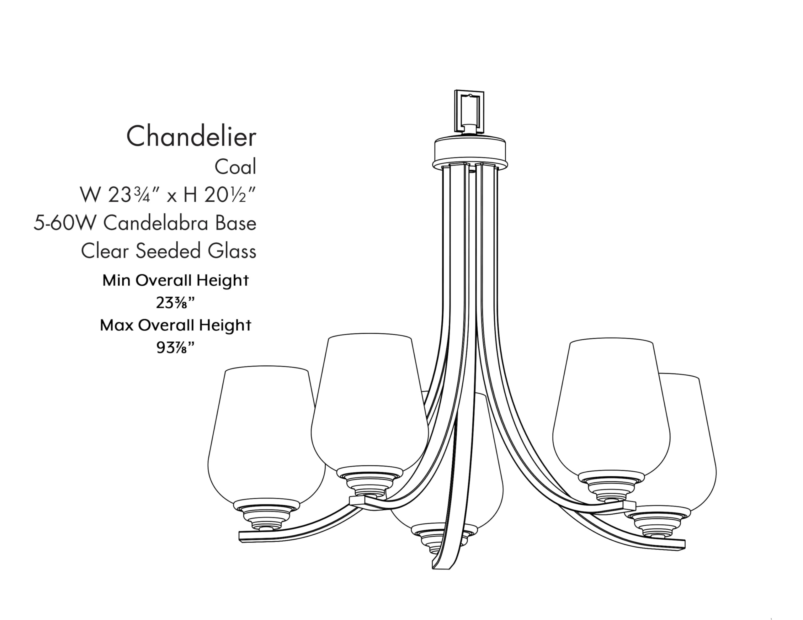 Open Box - Minka Lavery 4925-66A - Chandeliers Indoor Lighting