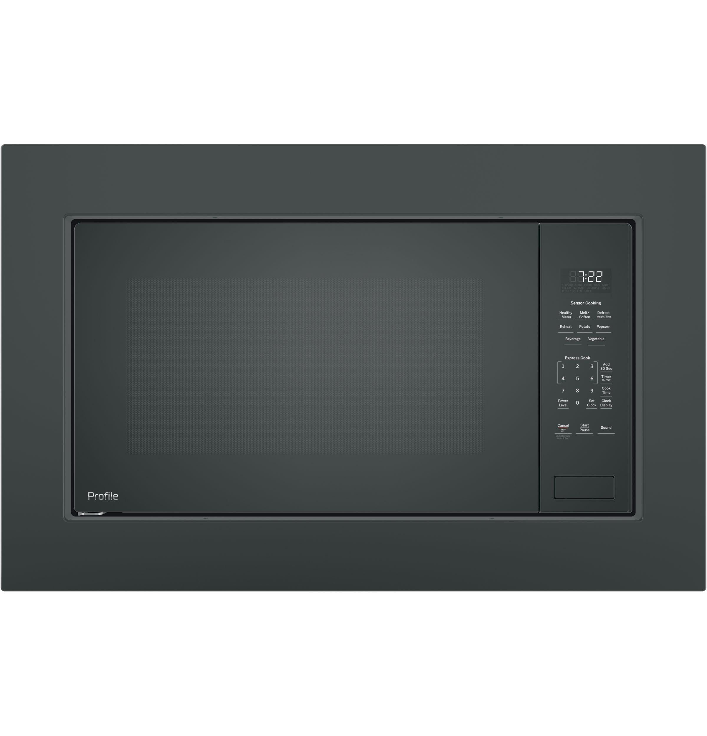 Open Box - GE Countertop Microwave Trim Kit (Black)