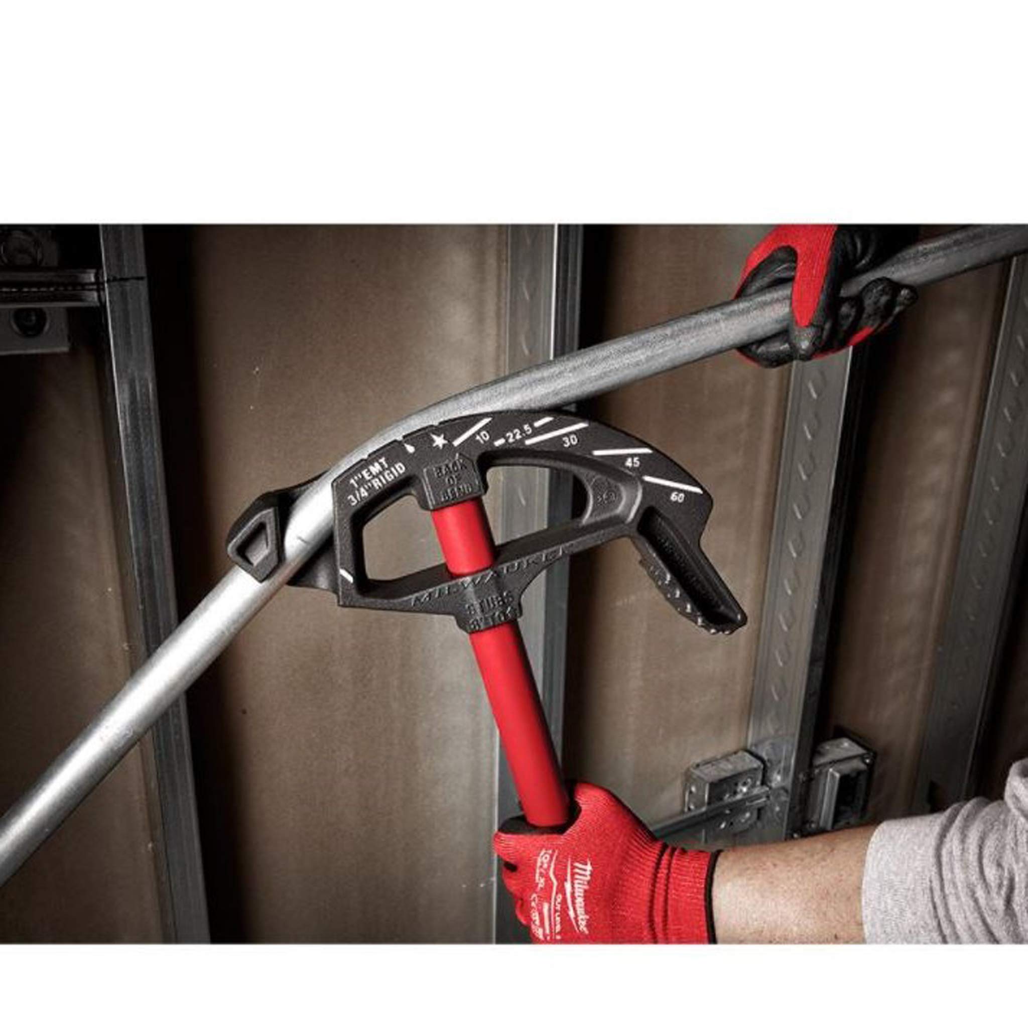 Open Box -  Milwaukee 1 in. Iron Conduit Bender and Handle