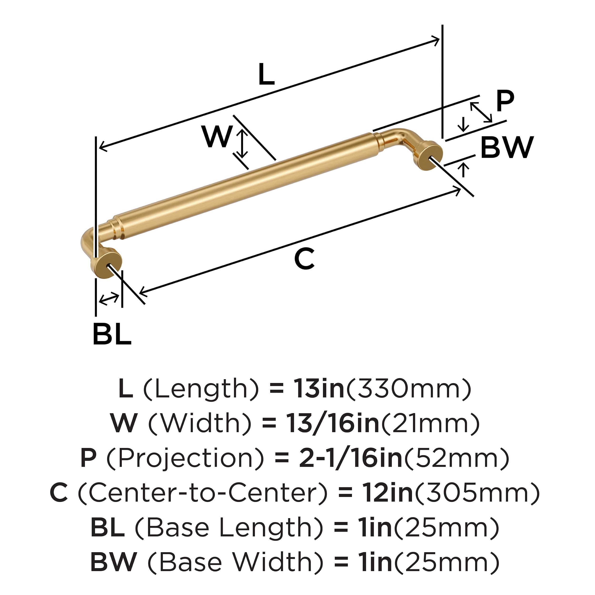 Open Box - Amerock BP37669CZ - Pulls Cabinet Hardware