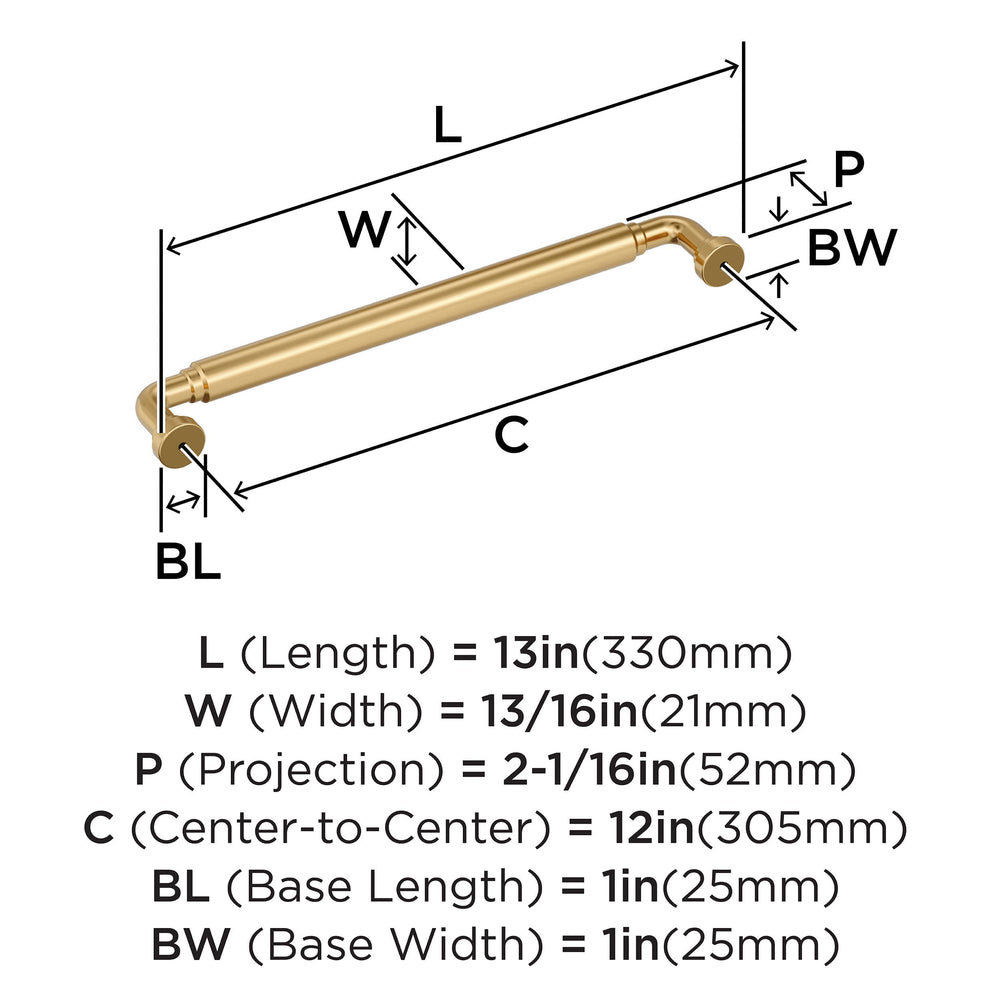 Open Box - Amerock BP37669CZ - Pulls Cabinet Hardware