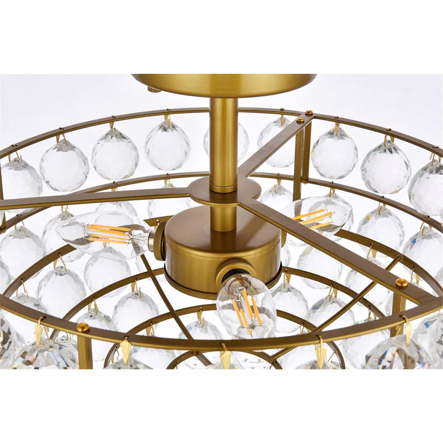 Open Box - Elegant Lighting 1107F16BR - Ceiling Fixtures Indoor Lighting