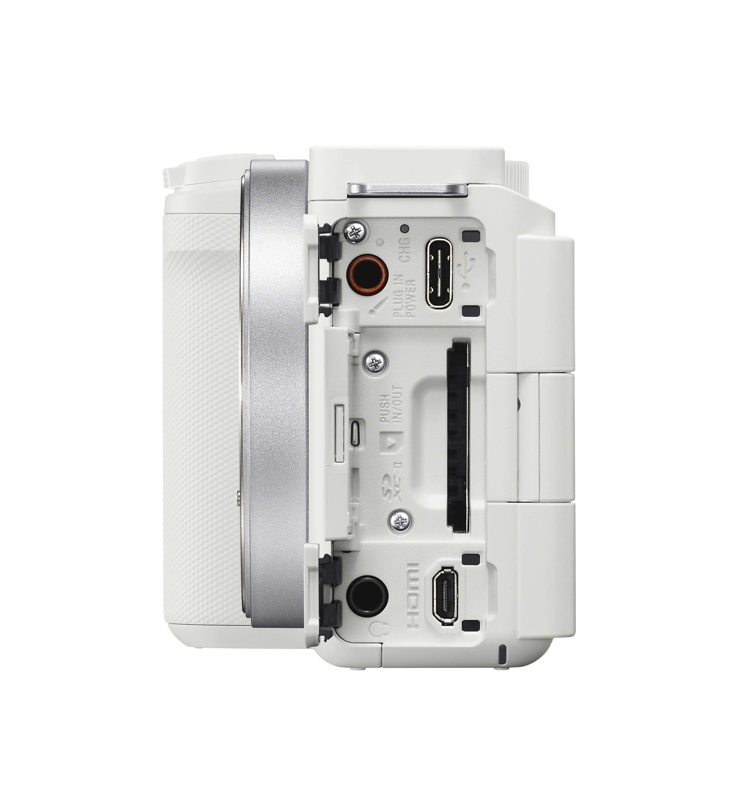 Certified Refurbished - Sony - Alpha ZVE10 II: APS-C Content Creators� Camera - White