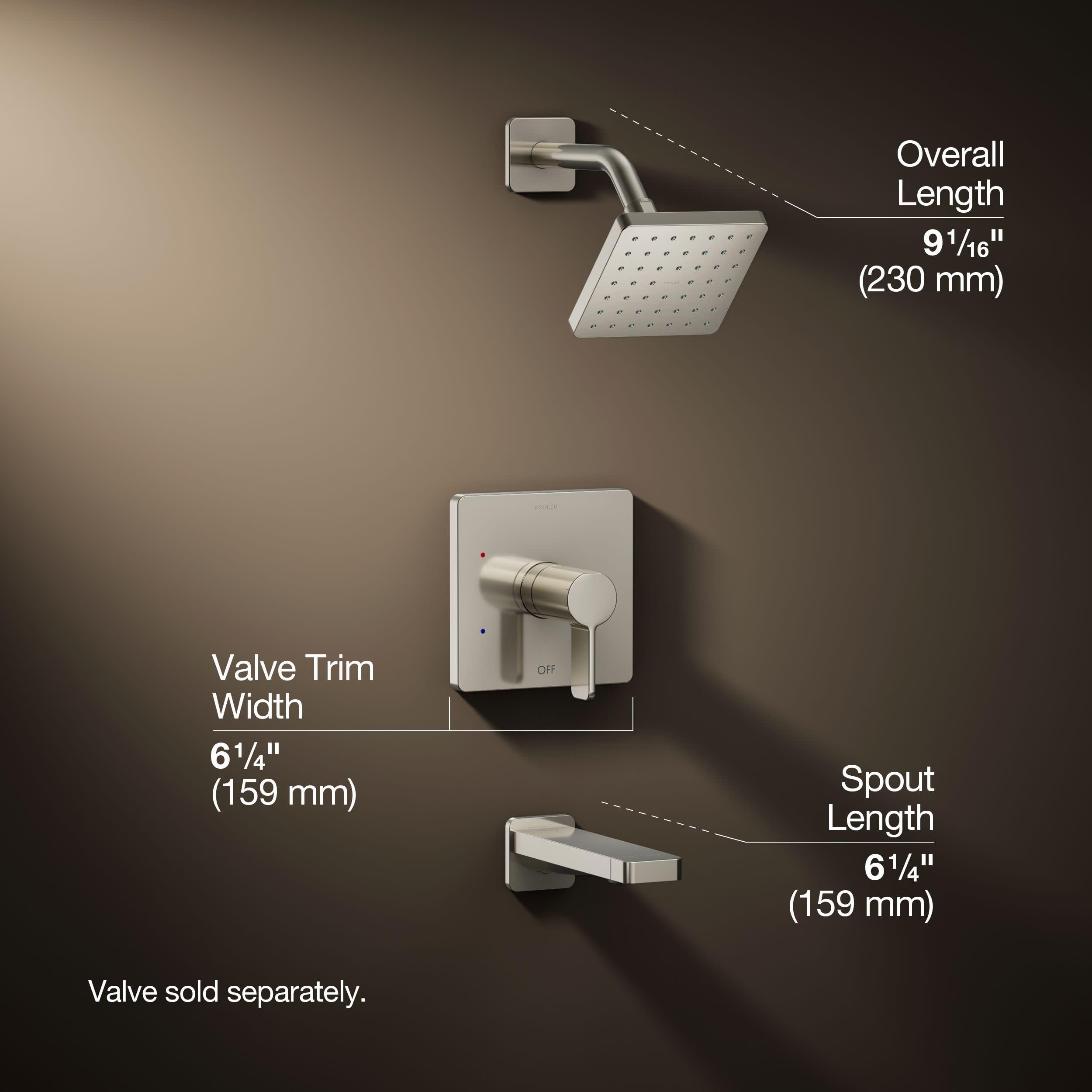Open Box - Kohler K-TS23502-4-SN - Tub and Shower Showers