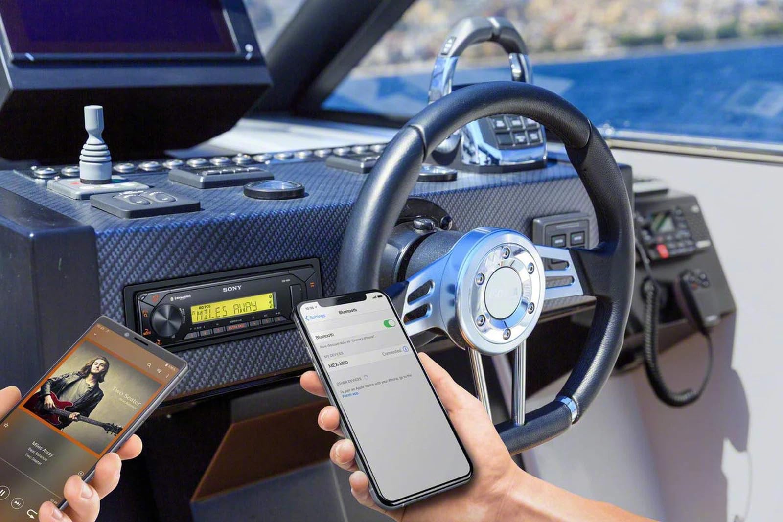 Certified Refurbished - Sony DSXM80 High Power Bluetooth Marine Receiver SonyBullseye Deals