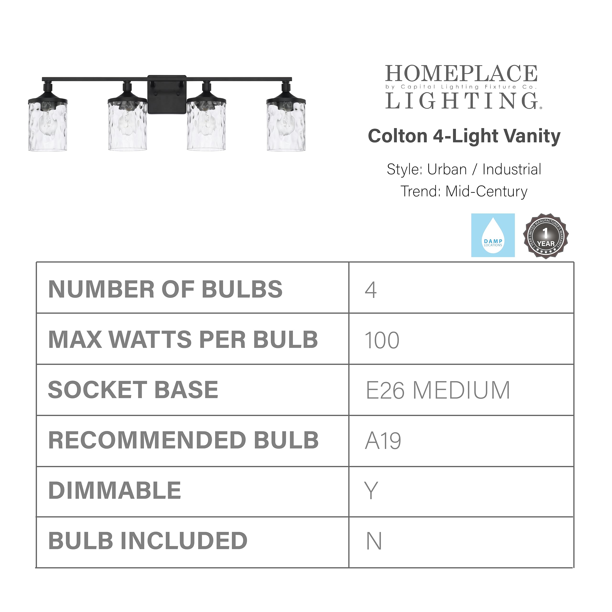Open Box - Capital Lighting 128841MB-451 - Bathroom Fixtures Indoor Lighting