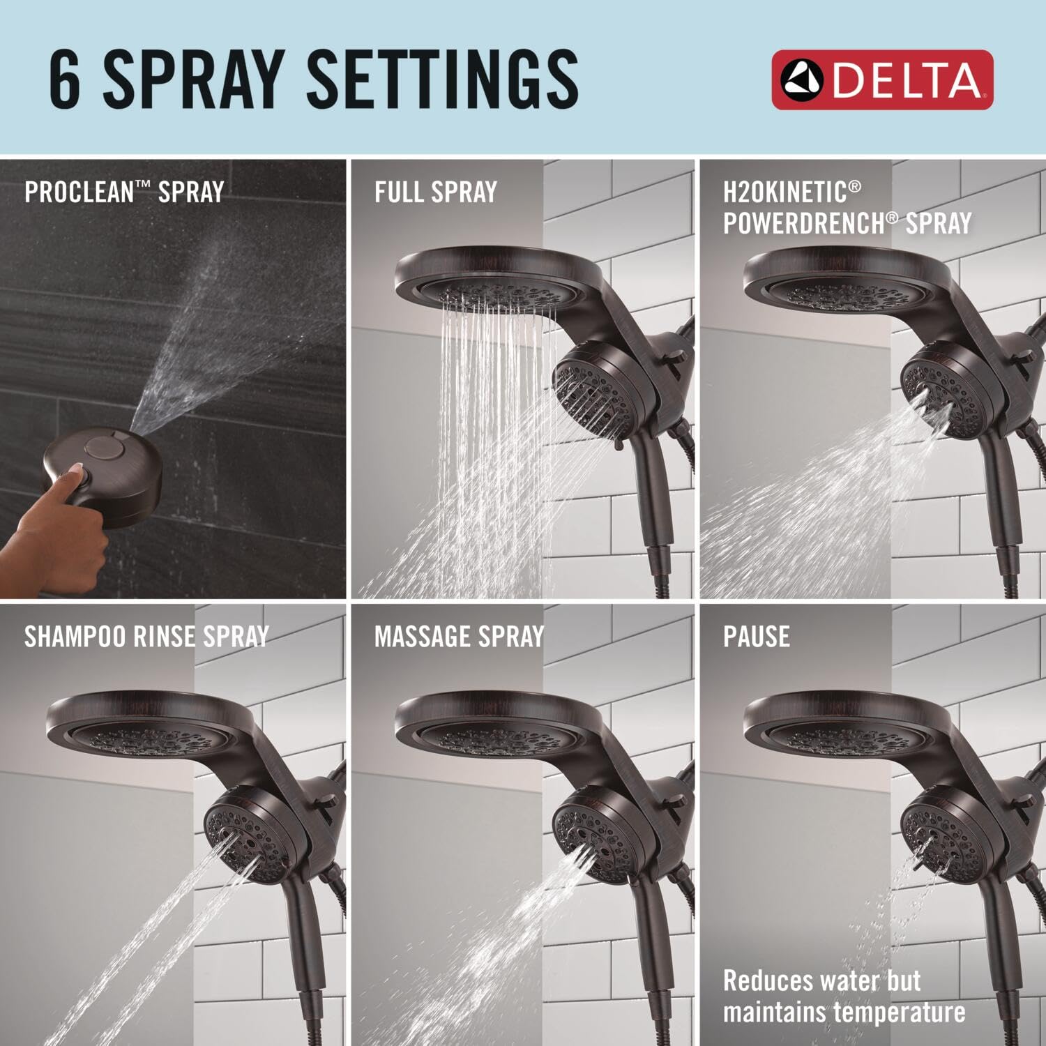 Open Box - Delta 56000-RB25 - Shower Heads Showers