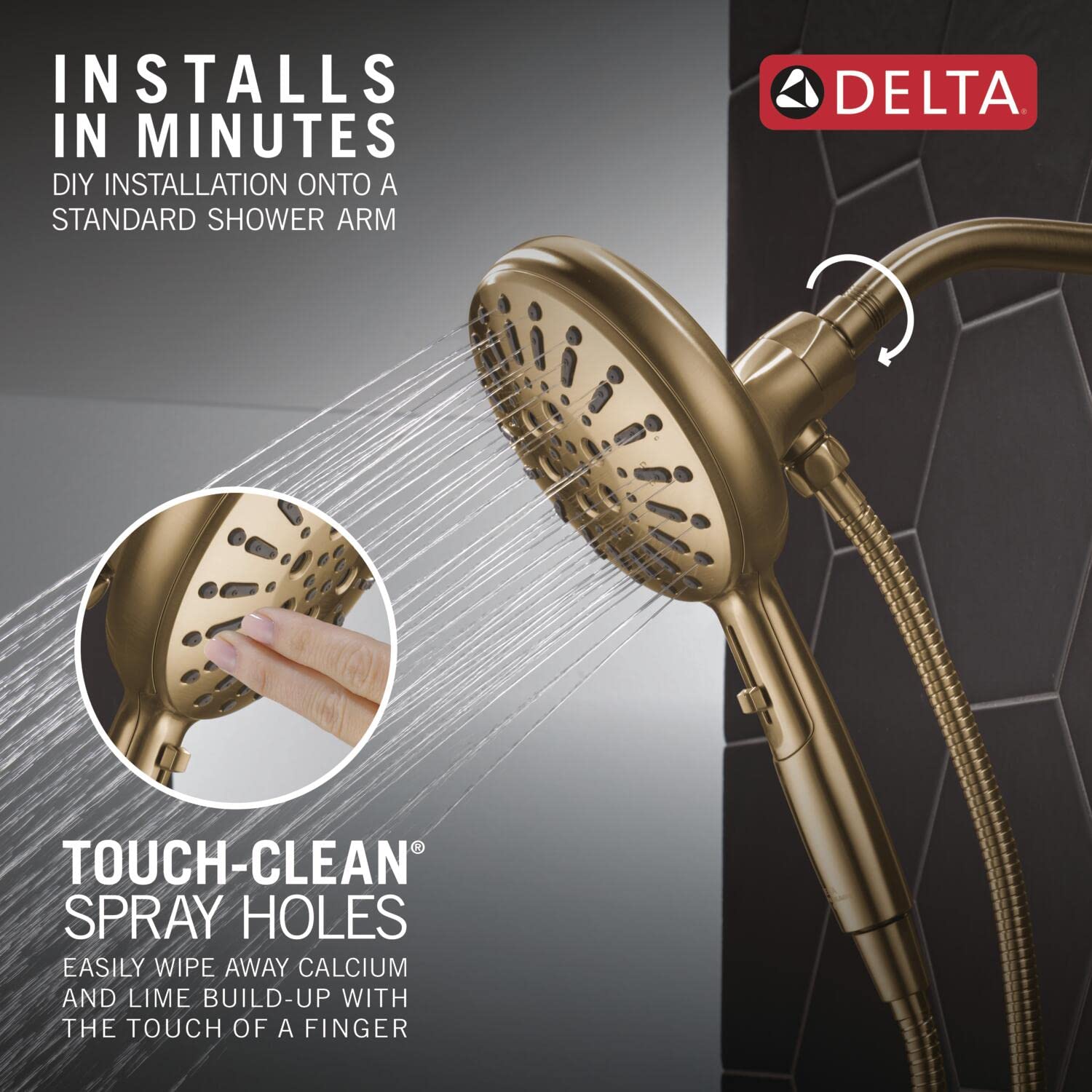 Open Box - Delta 54910-CZ-PR-PK - Hand Showers Showers