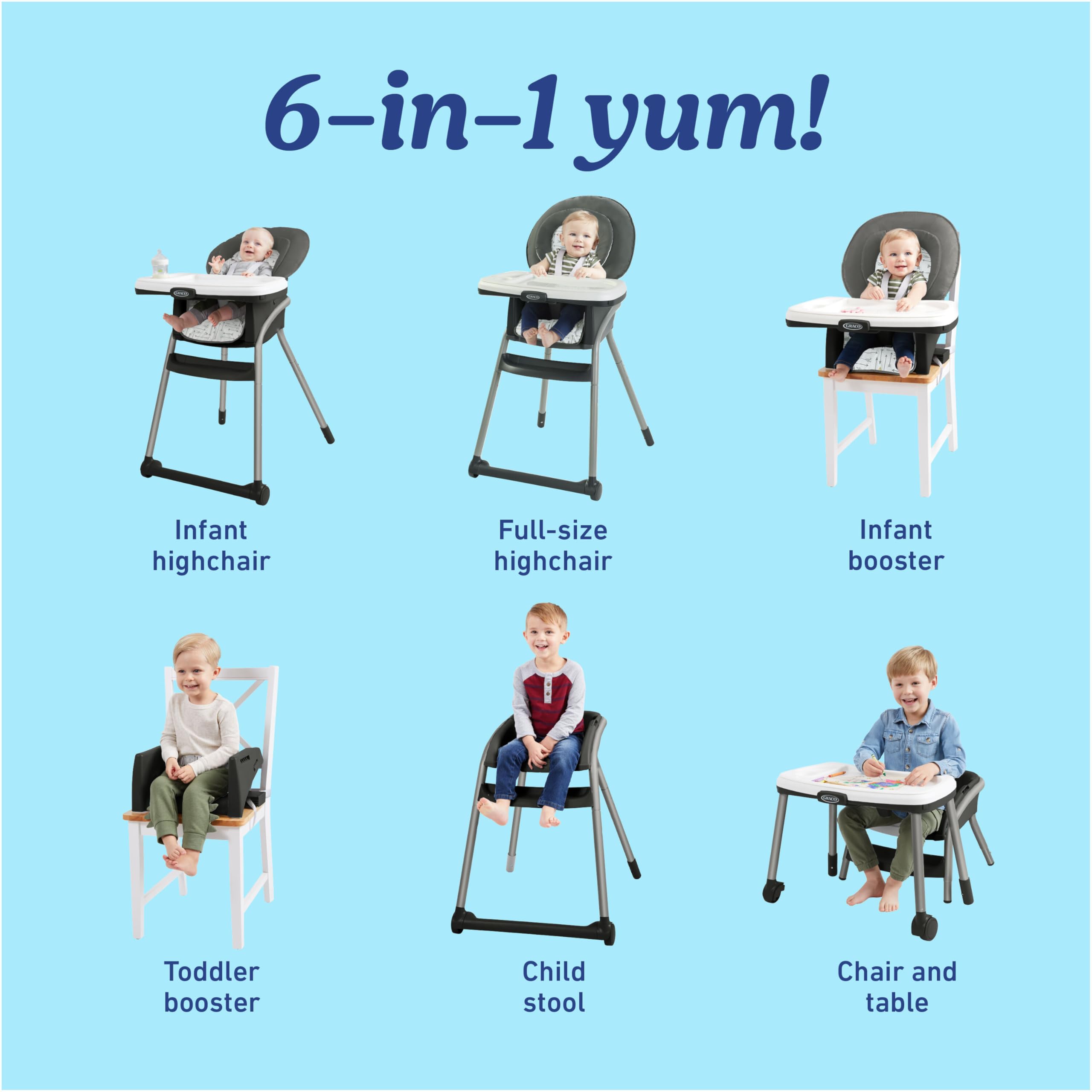 Graco Blossom 6-in-1 Table2table Lx Arrows 6 In 1
