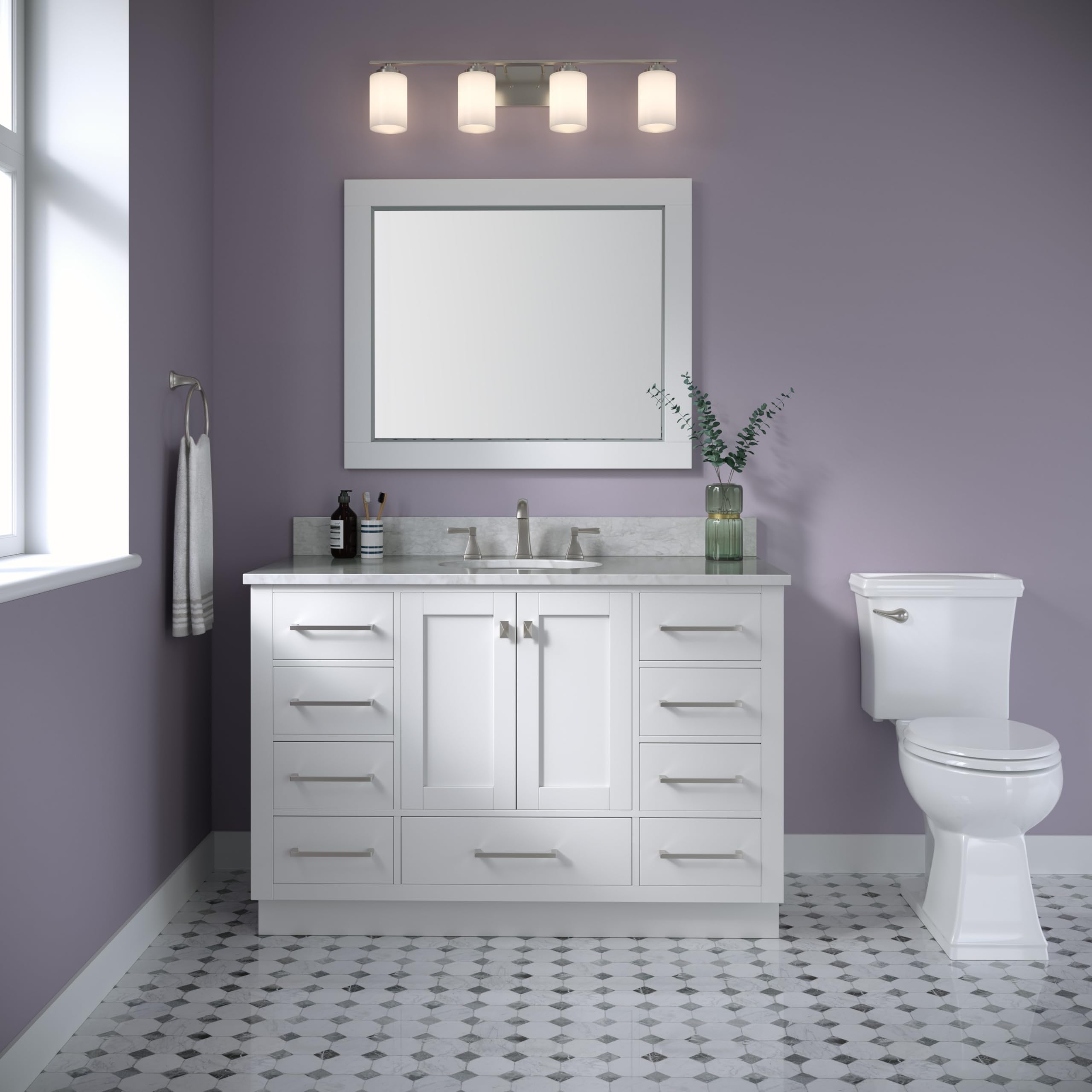 Open Box - Millennium Lighting 3184-SN - Bathroom Fixtures Indoor Lighting