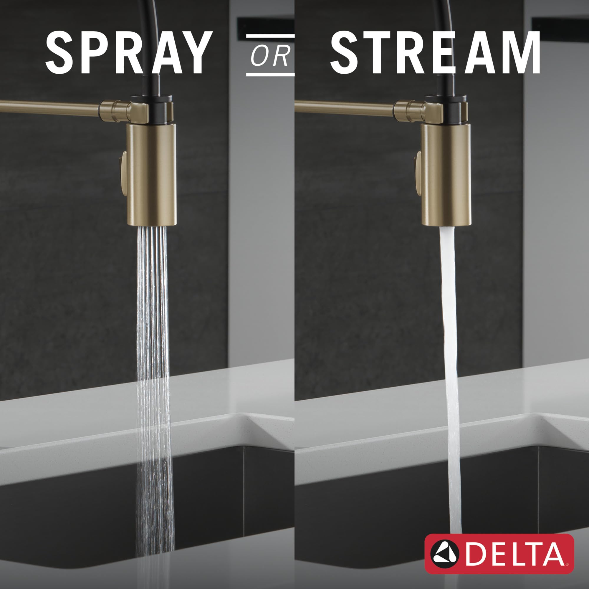 Open Box - Delta 18803-CZ-DST - Kitchen Faucet