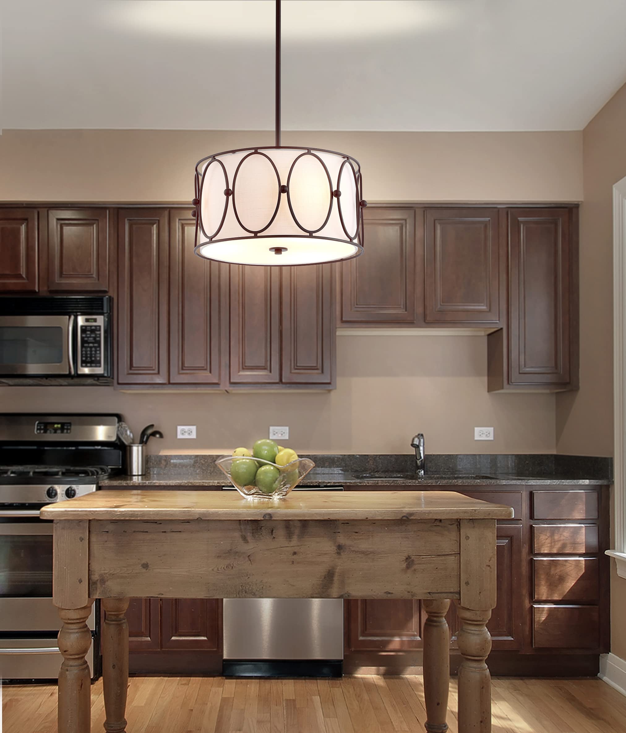 Open Box - JONATHAN Y Lighting JYL9008B - Chandeliers Indoor Lighting