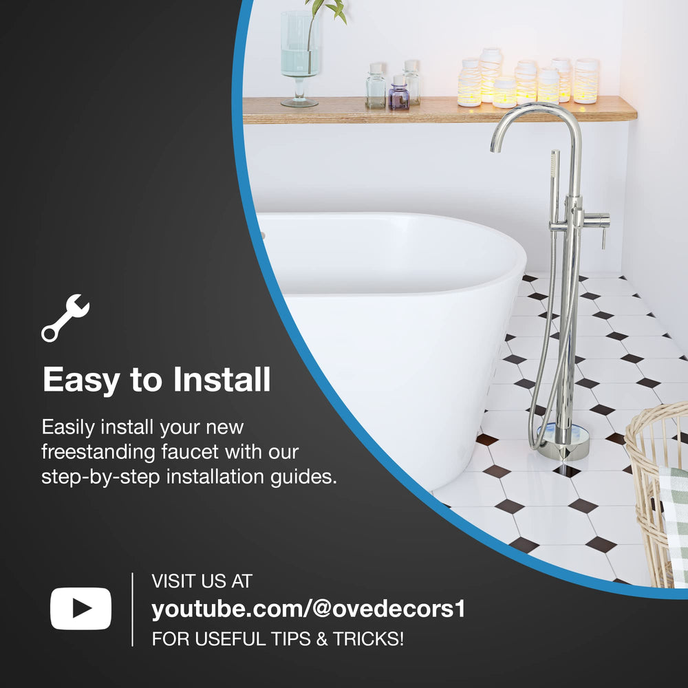 Open Box - Ove Decors 15BTF-960110-SATMO - Tub Filler Faucet