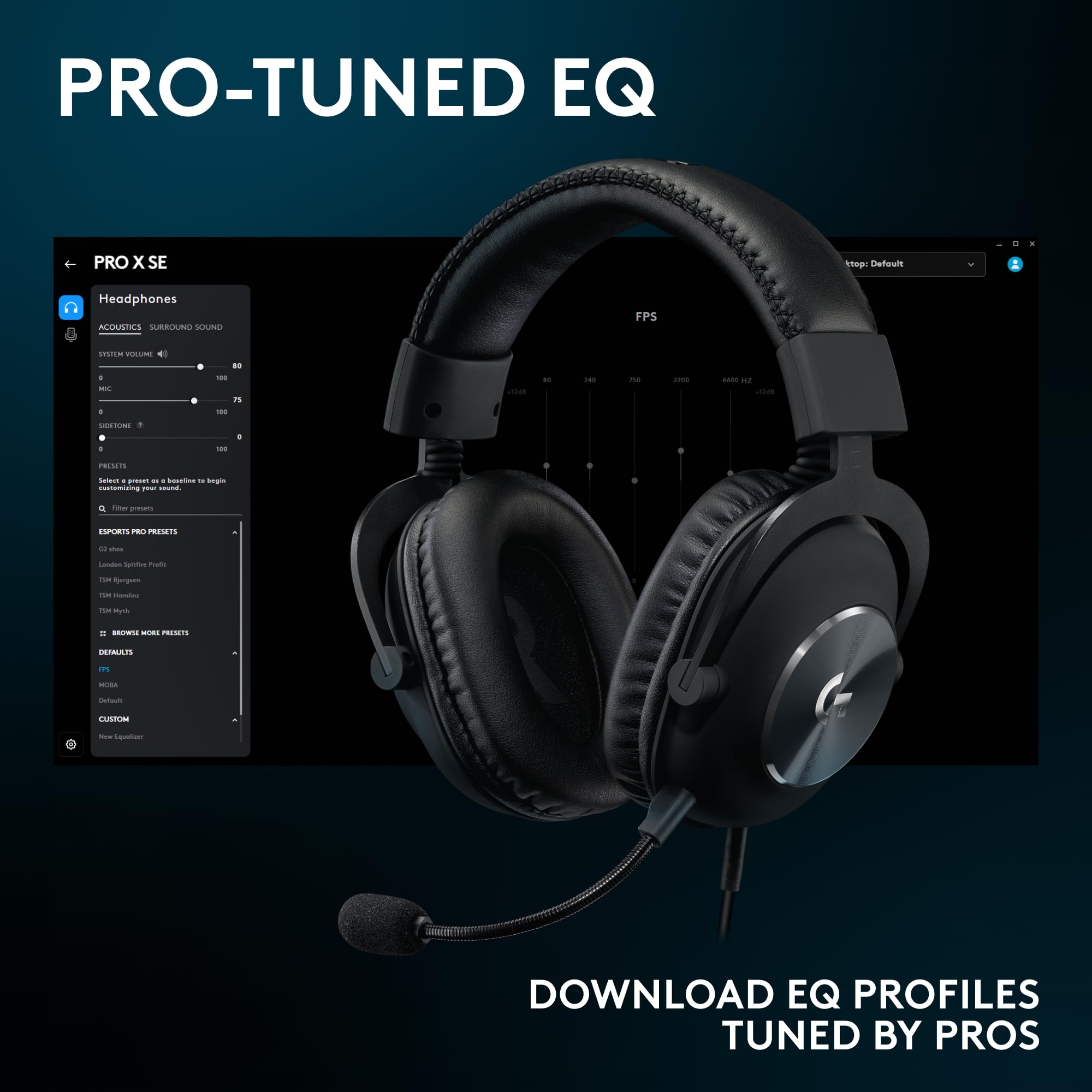 Refurbished - HEADSET-PRO X SE Wired Gaming Headset-BLACK-USB-N/A-AMR-403-SE
