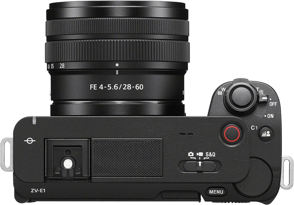 Refurbished - SONY ILCZVE1L/B Interchangeable Lens Camera