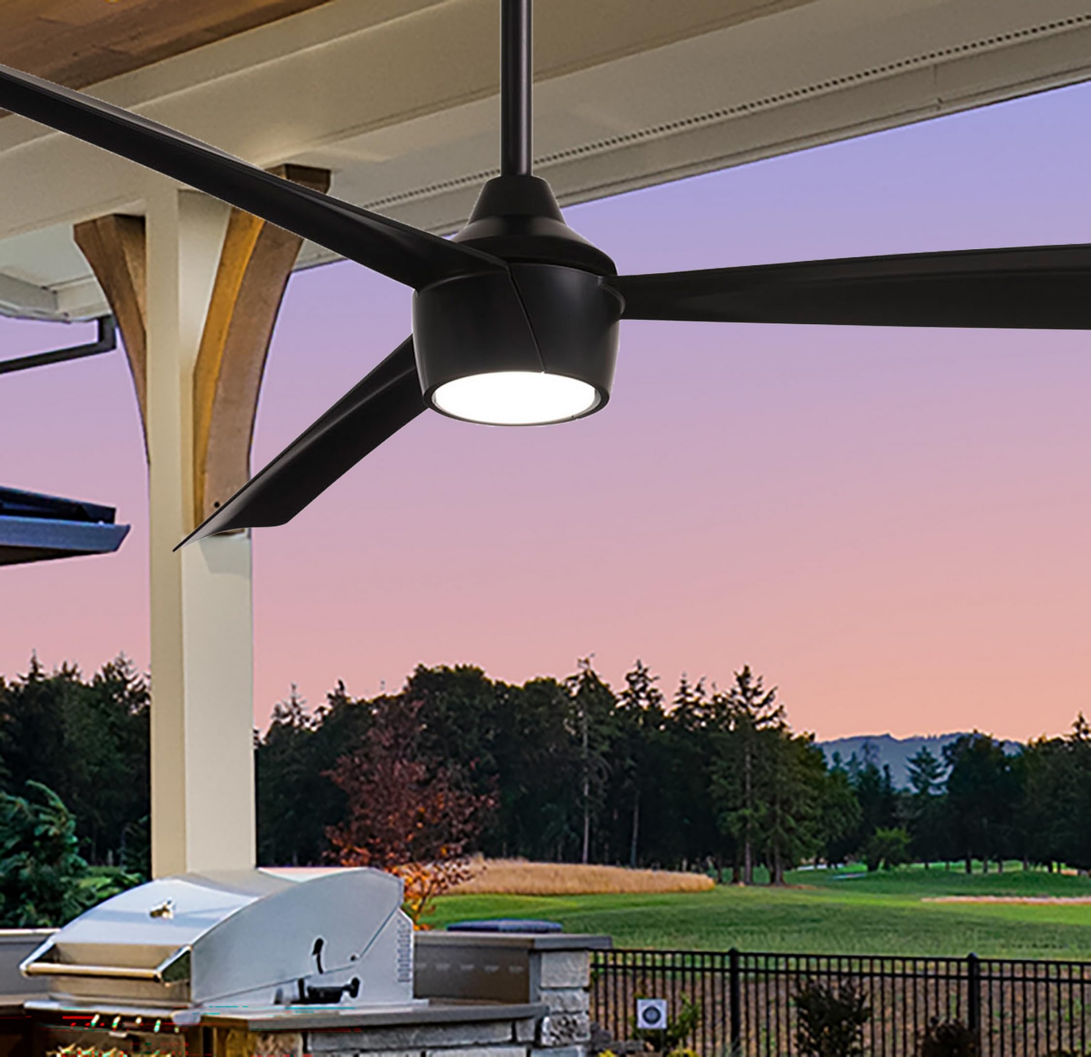 Open Box - MinkaAire F626L-CL - Ceiling Fans Fans