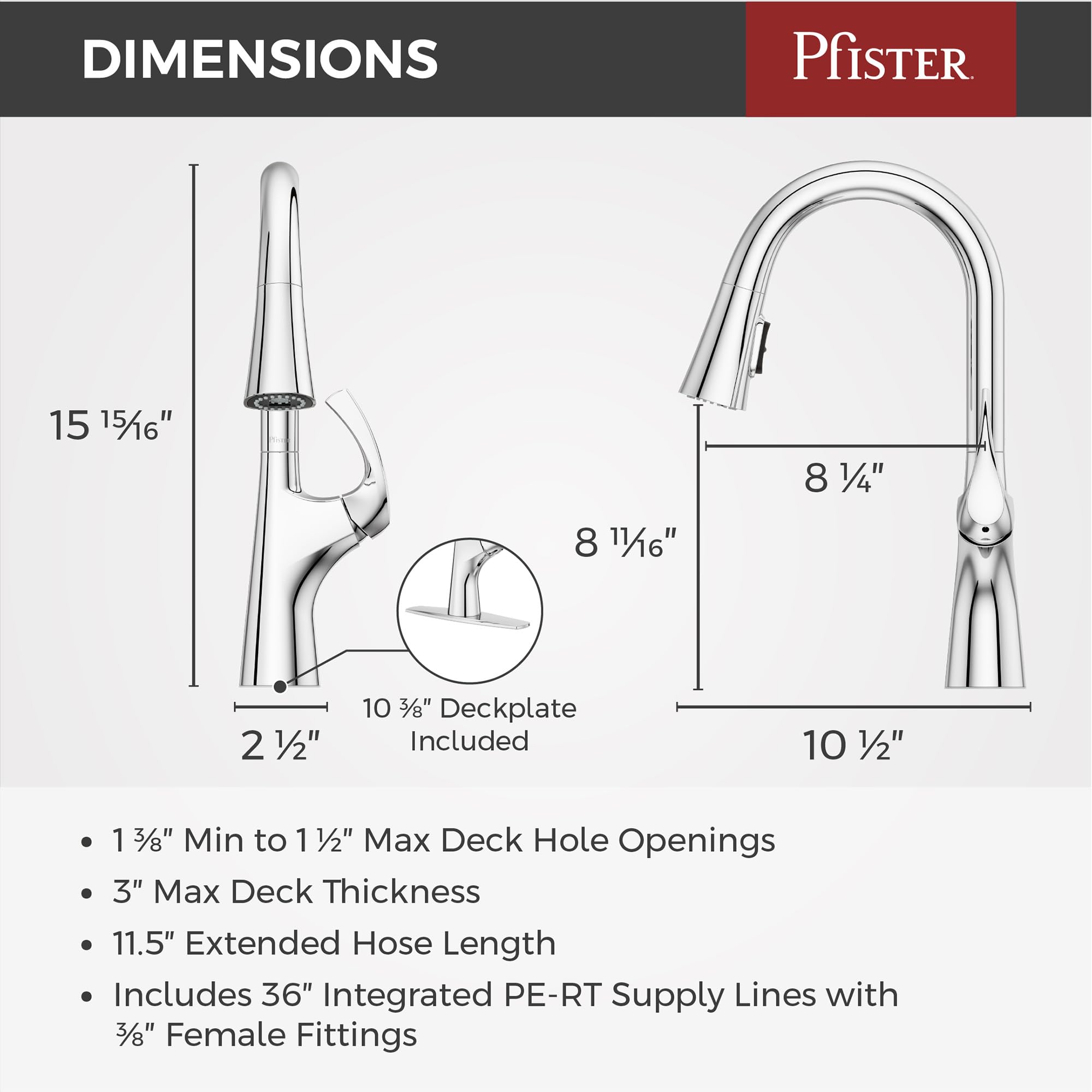 Open Box - Pfister F-529-7TEC - Kitchen Faucet