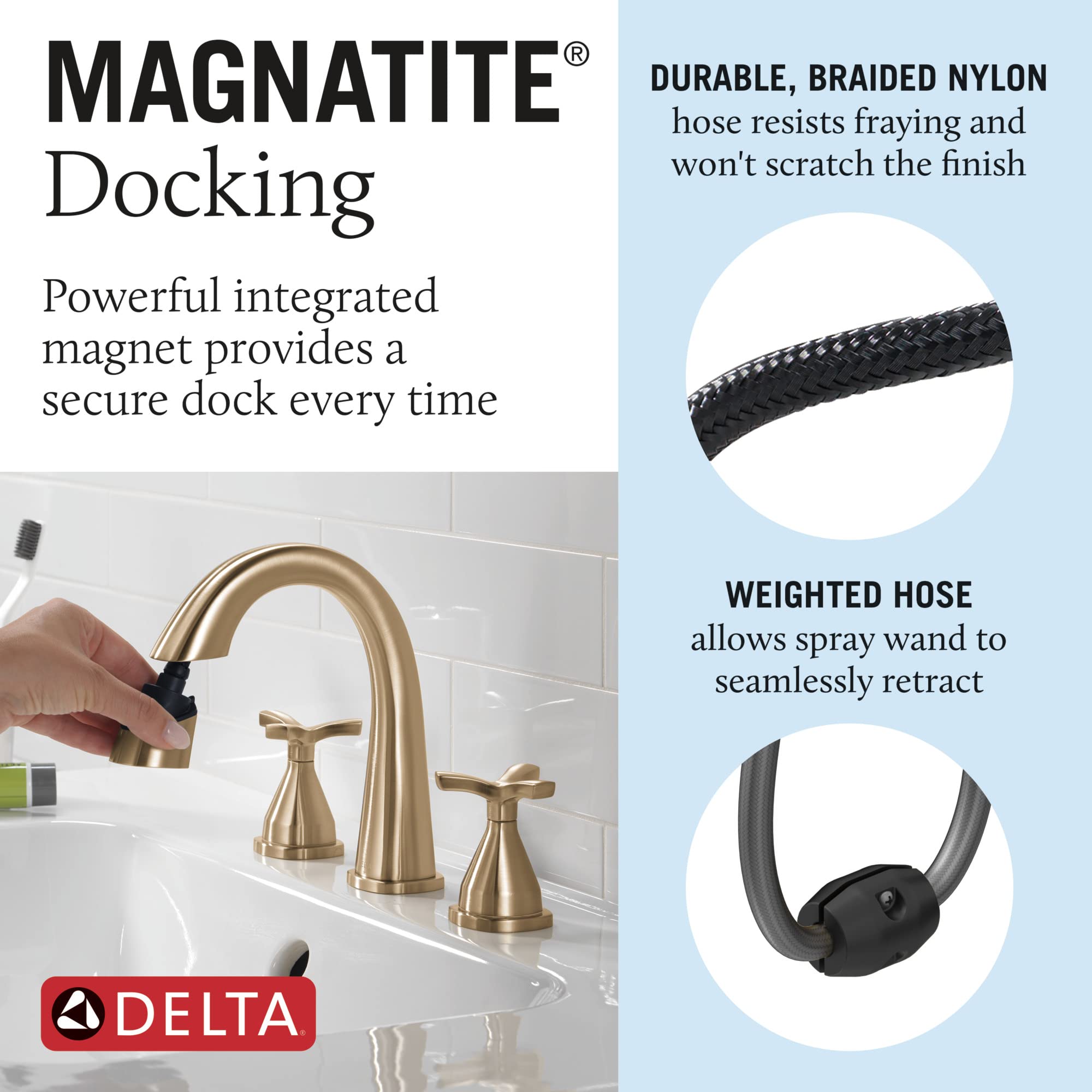 Open Box - Delta 357756-CZPD-PR-DST - Bathroom Sink Faucets Faucet