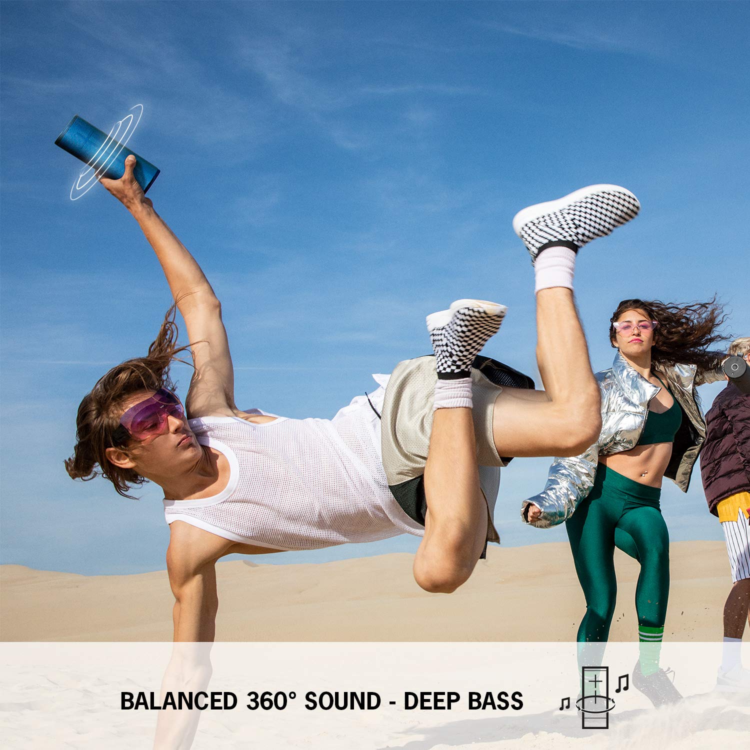 Open Box -  Ultimate Ears Boom 3 Bluetooth Speaker - Blue - 984-001350 Ultimate EarsBullseye Deals