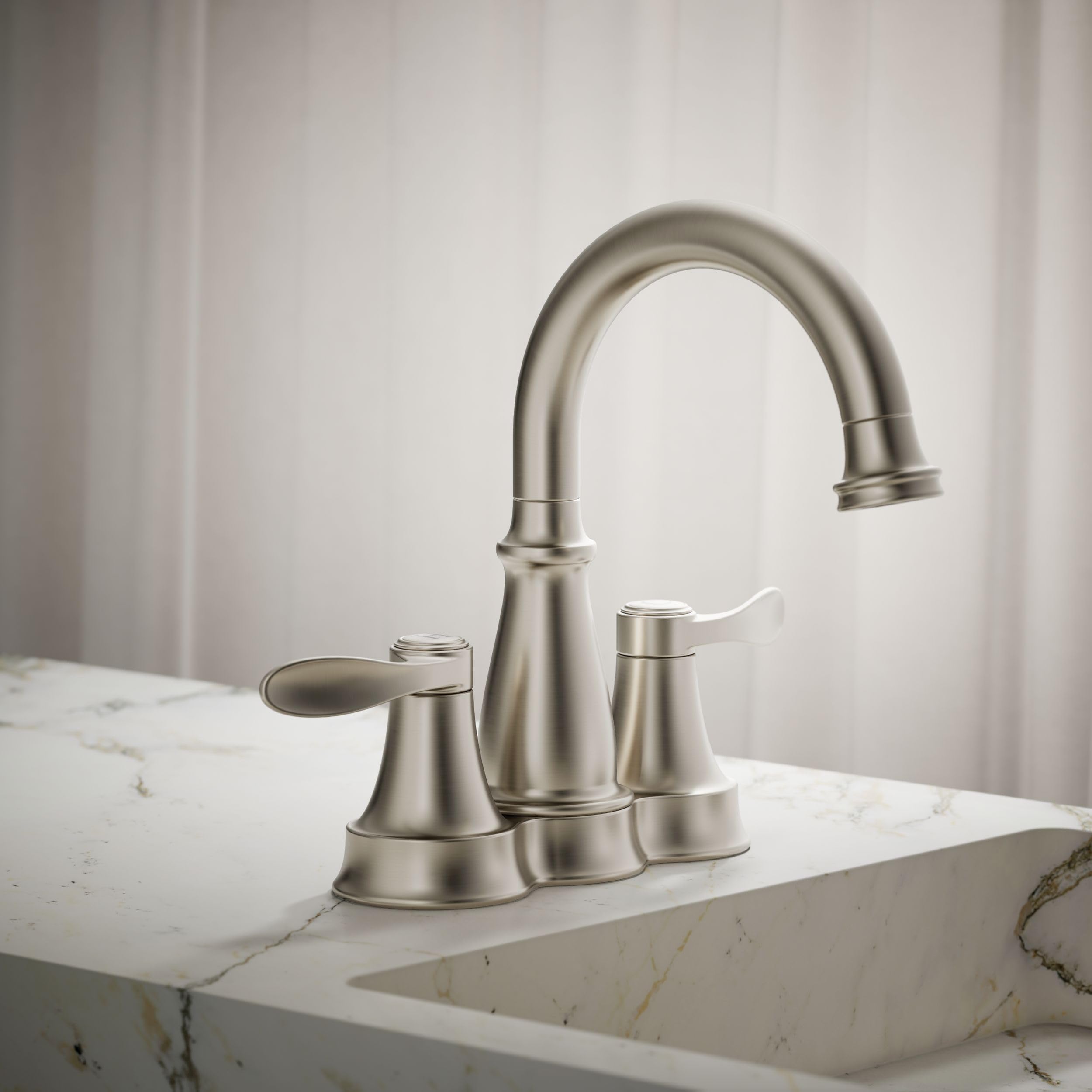 Open Box - Kohler K-27378-4-BN - Bathroom Sink Faucets Faucet