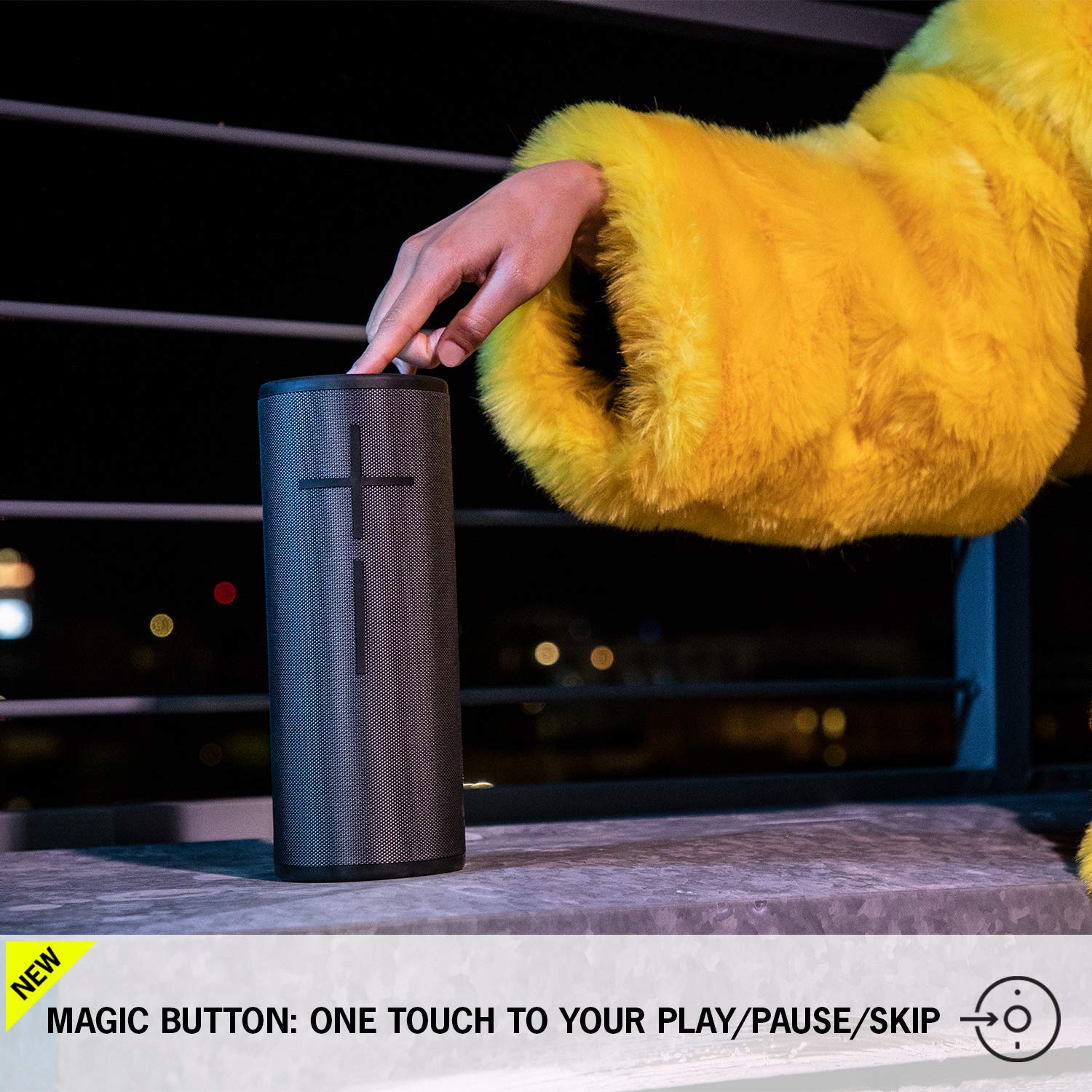 Certified Refurbished - Ultimate Ears - BOOM 3 Portable Wireless Bluetooth Speaker with Waterproof Design - Sunset Red Ultimate EarsBullseye Deals