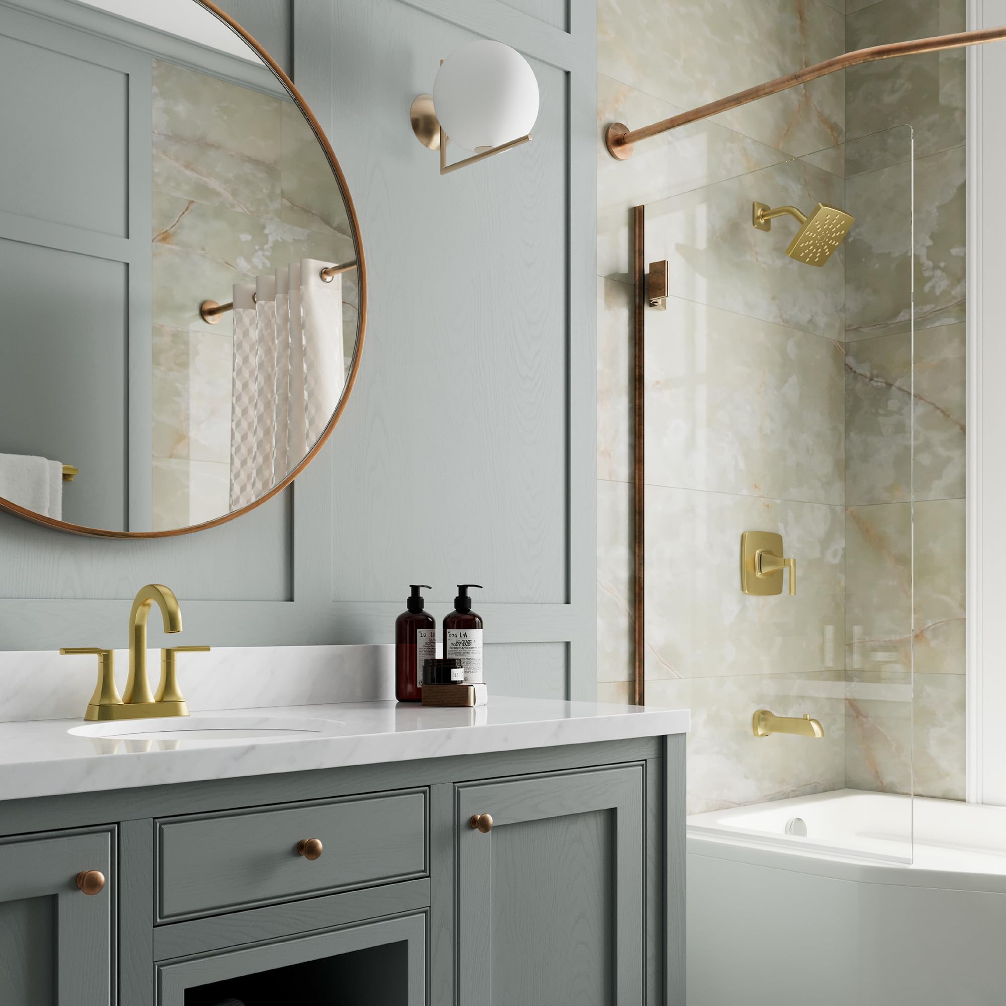 Open Box - Pfister 8P8-WS2-VRISBG - Tub and Shower Showers