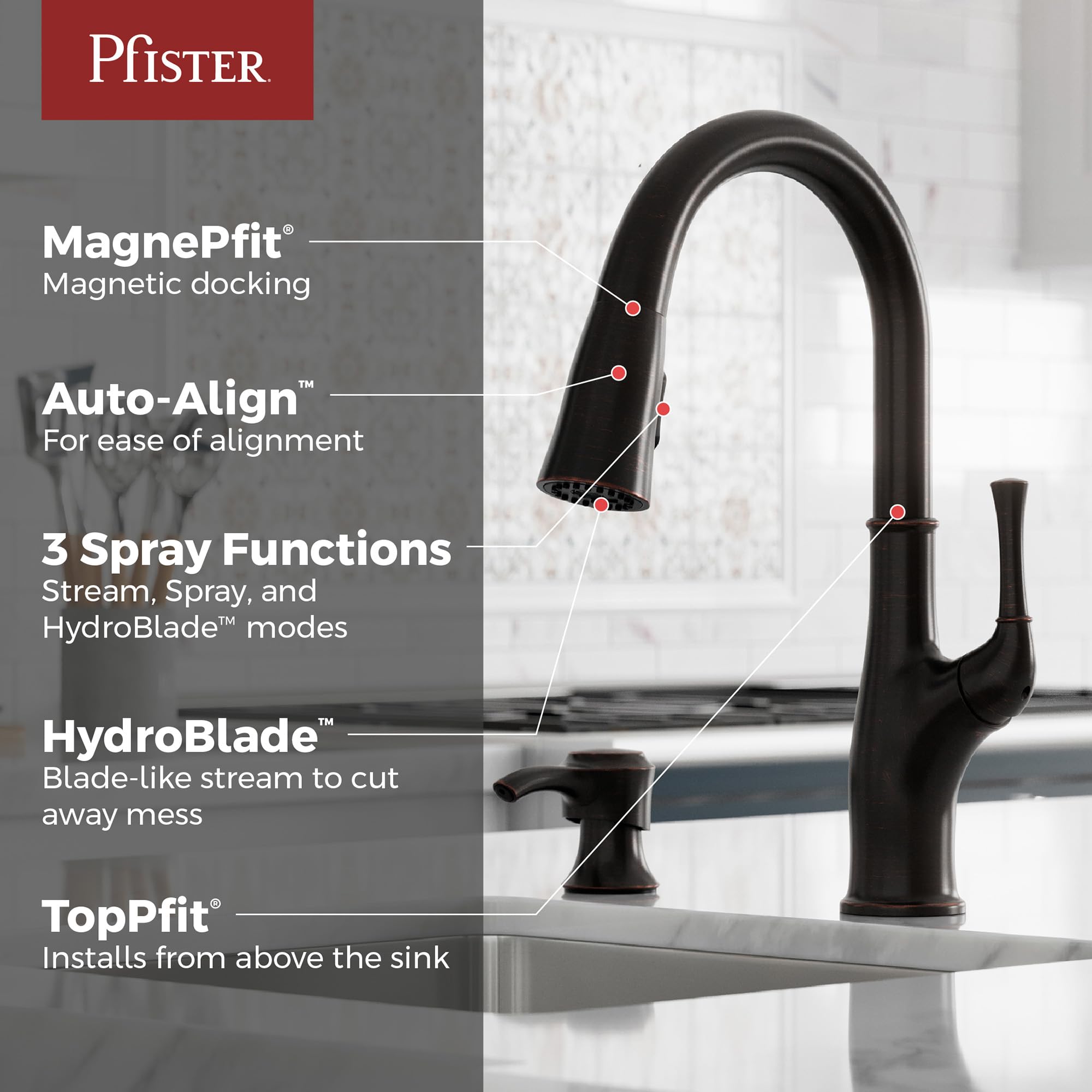 Open Box - Pfister F-529-7AWY - Kitchen Faucet