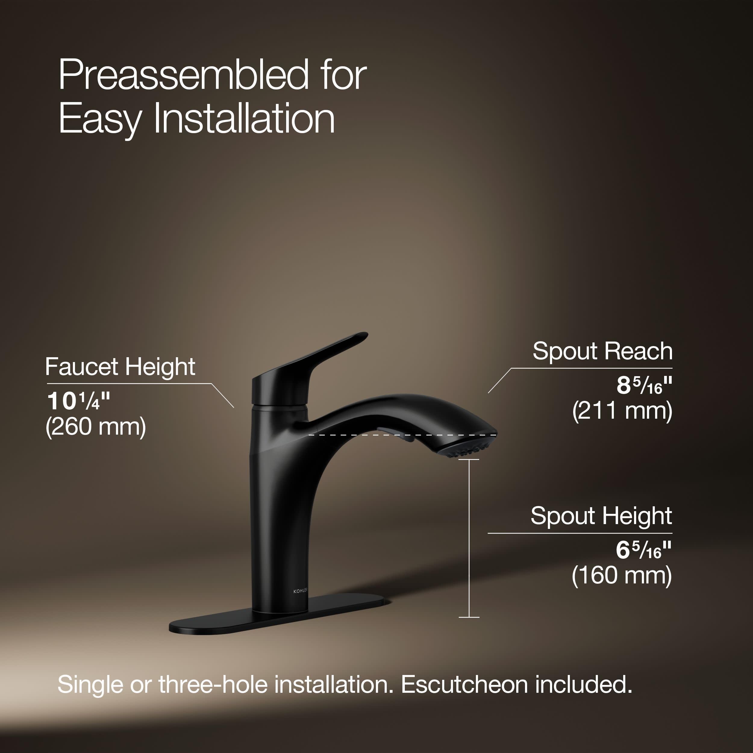 Open Box - Kohler K-30468-BL - Kitchen Faucet