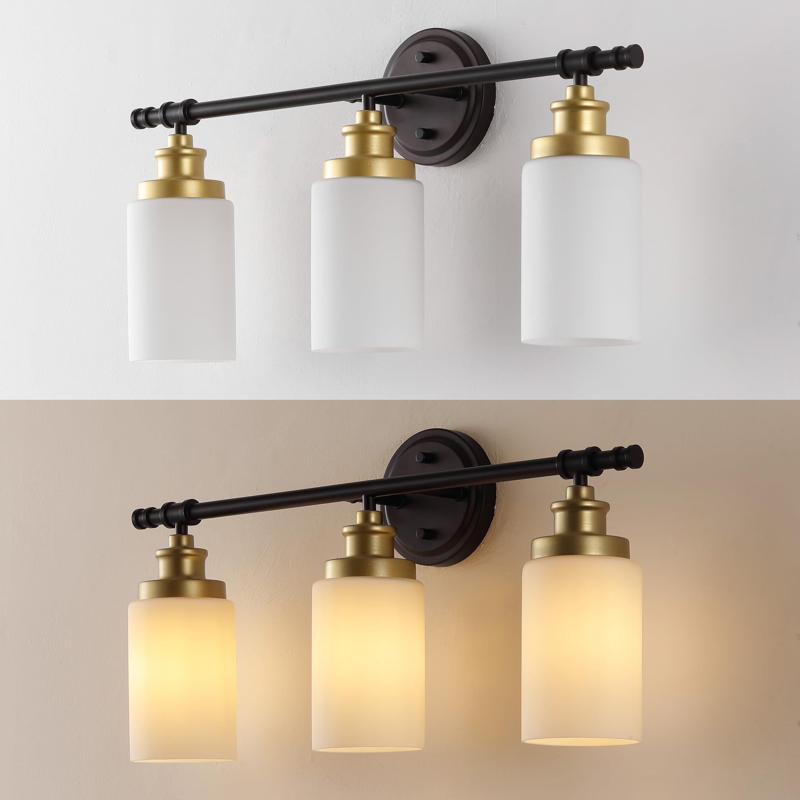 Open Box - JONATHAN Y Lighting JYL1503B - Bathroom Fixtures Indoor Lighting