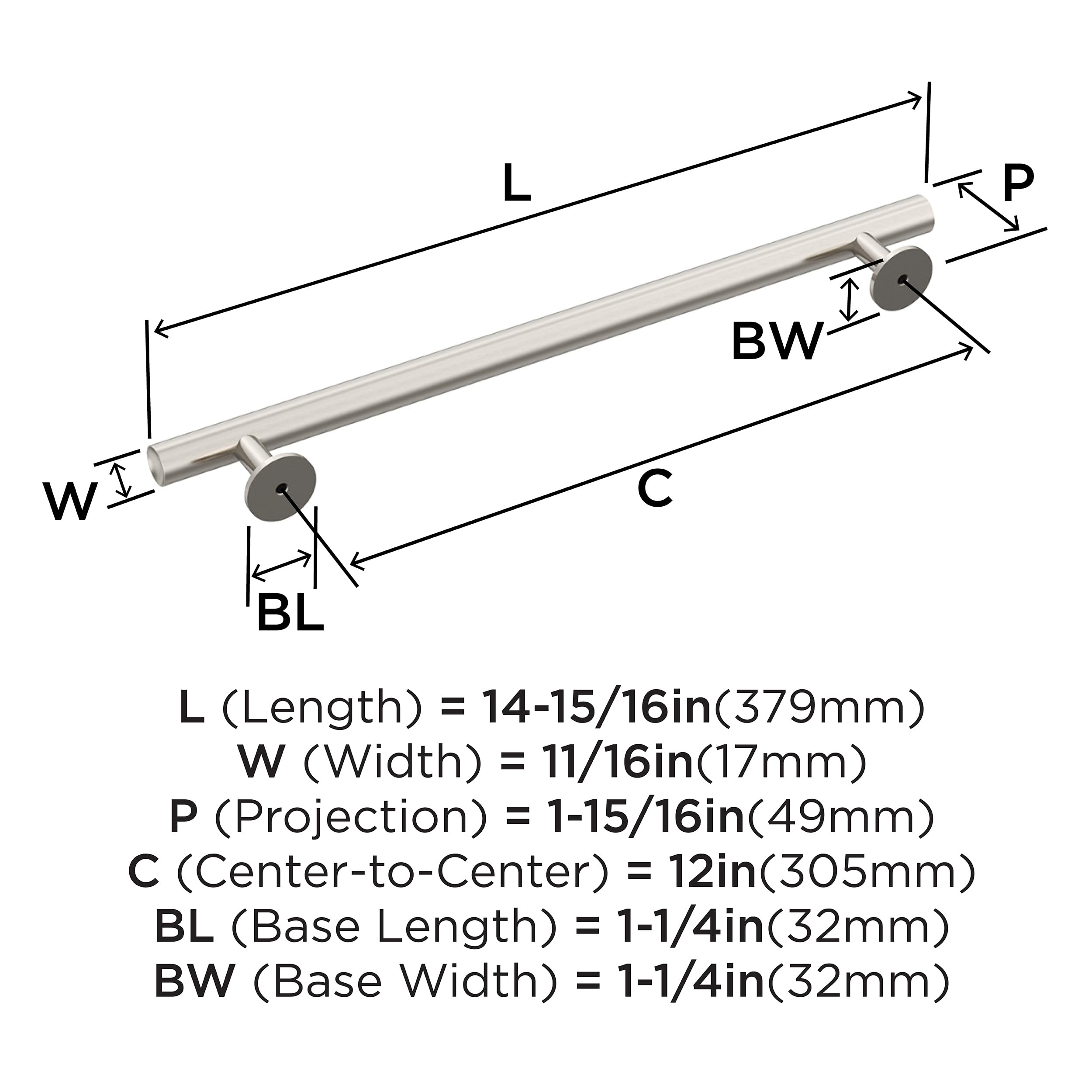 Open Box - Amerock BP54050G10 - Pulls Cabinet Hardware