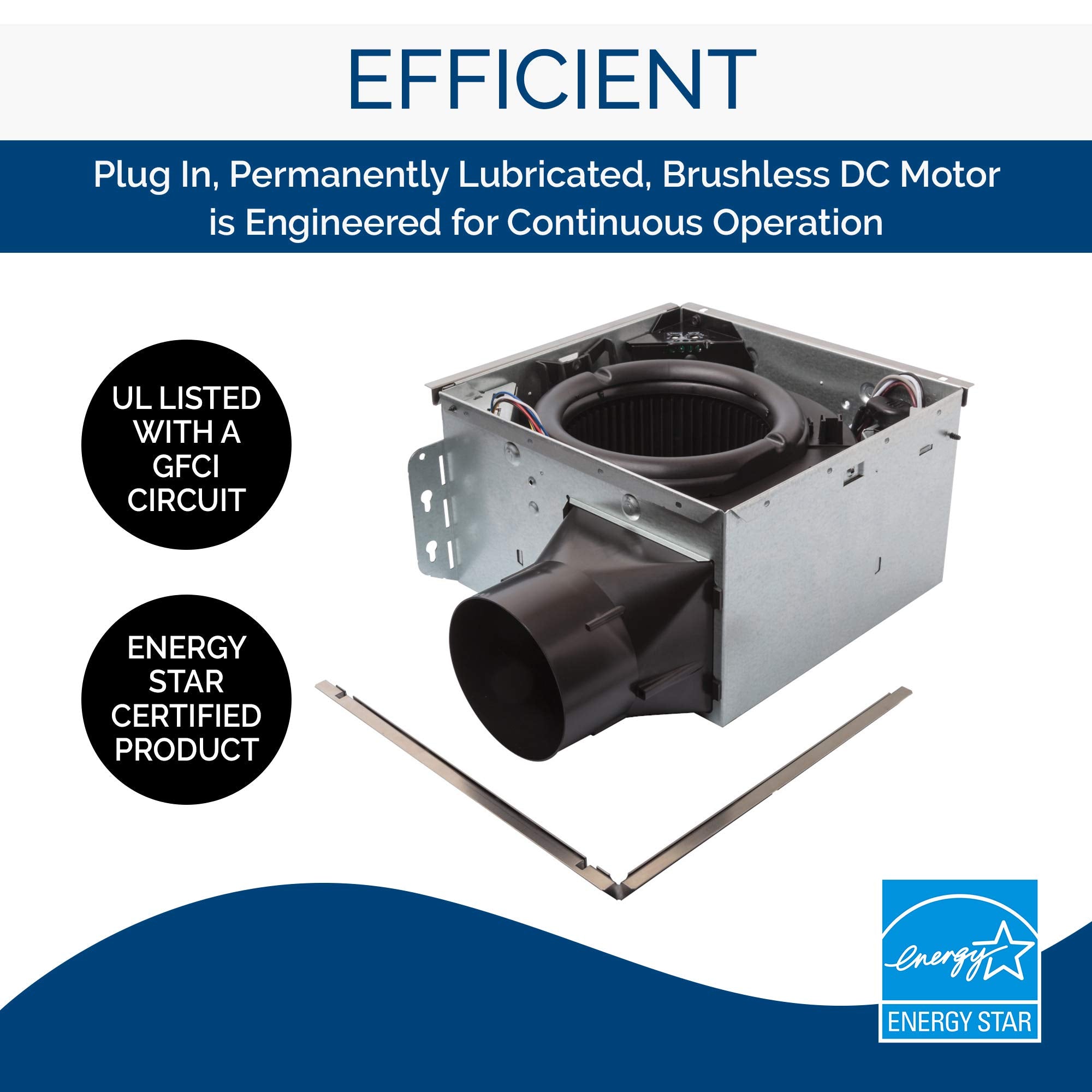 Open Box - Broan AE50110DC - Exhaust Fans Ventilation