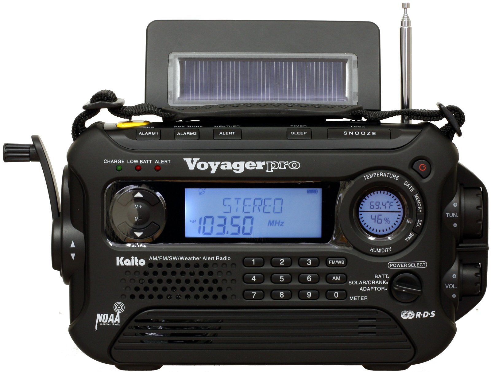Kaito Portable Am/fm/sw Radio Black