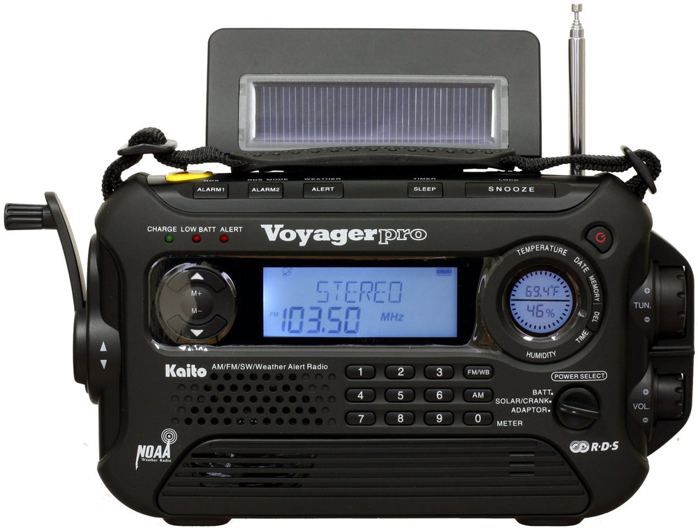 New - Kaito Portable Am/fm/sw Radio Black