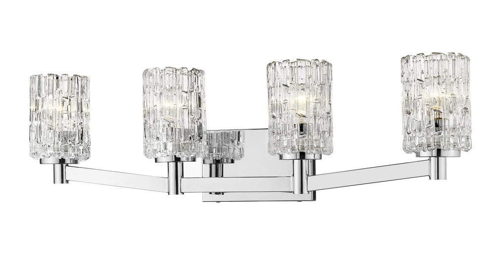 Open Box - Z-Lite 1931-4V-CH - Bathroom Fixtures Indoor Lighting
