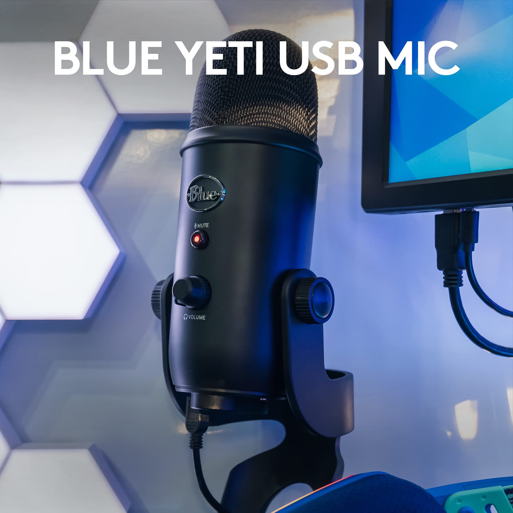 Open Box -  Yeti Game Streaming Kit-BLACKOUT-USB- 988-000521