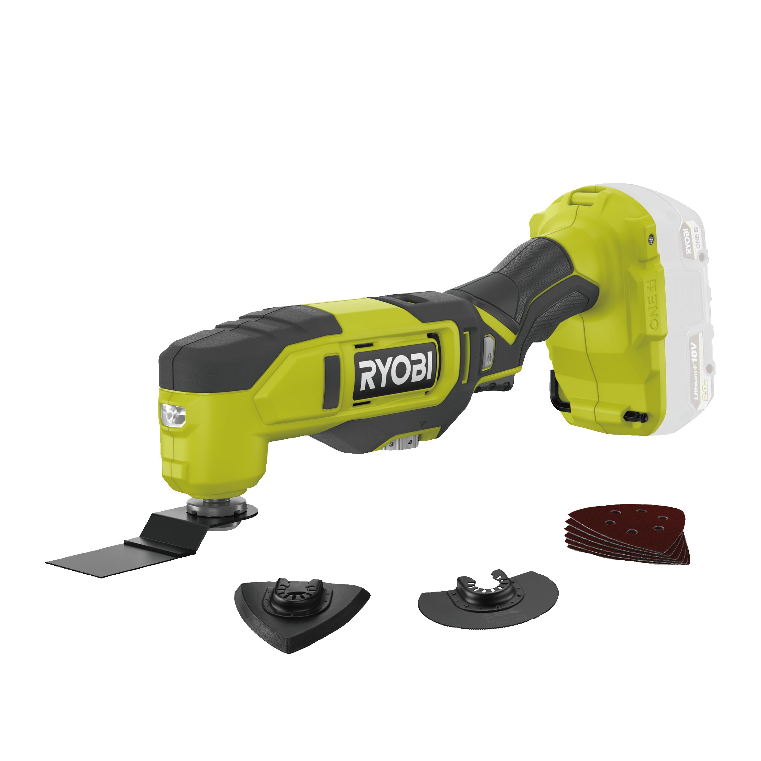 Open Box - RYOBI 18V ONE+ Lithium-Ion Cordless Multi-Tool (Tool Only)