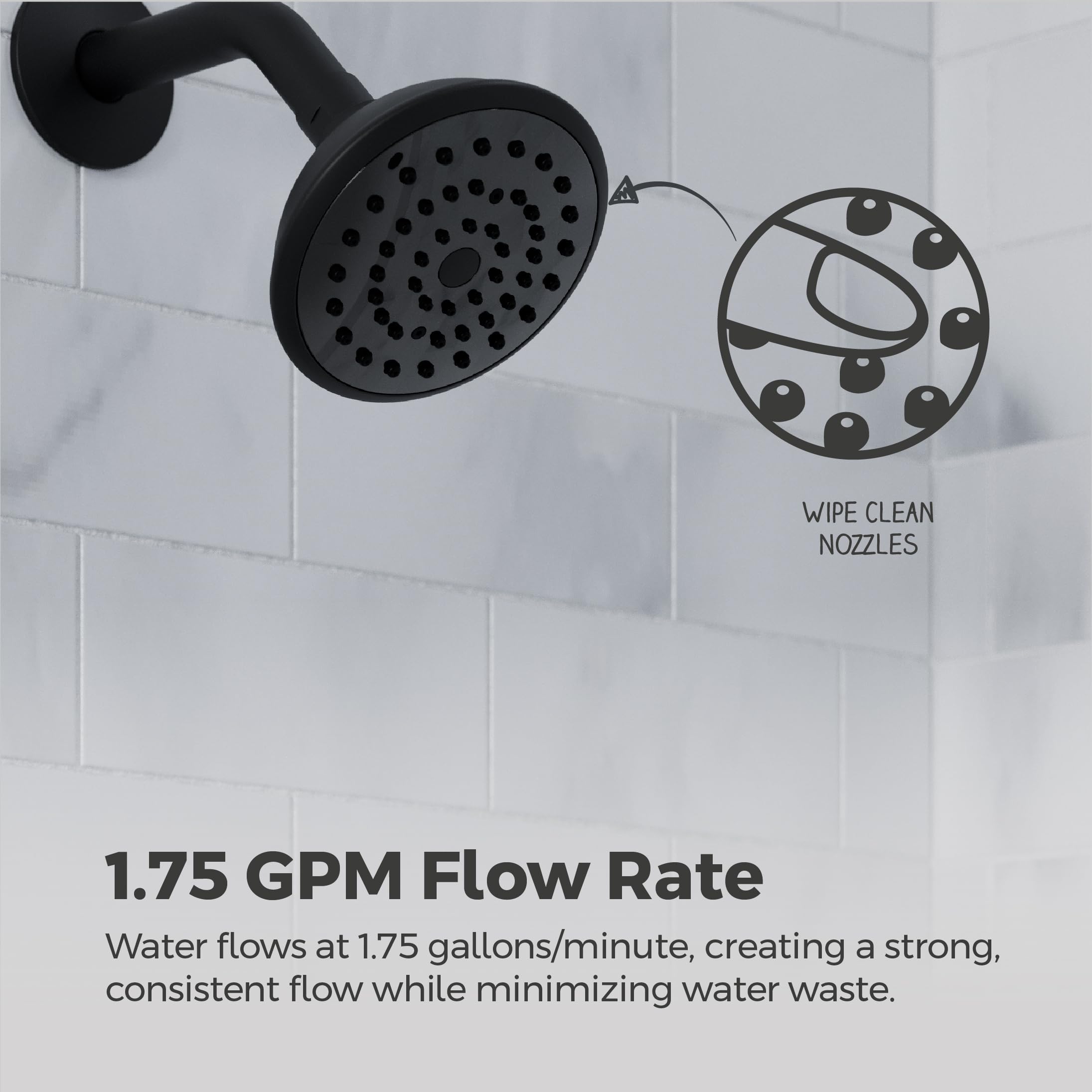 Open Box - Pfister 8P8-WS2-MALSSDB - Tub and Shower Showers