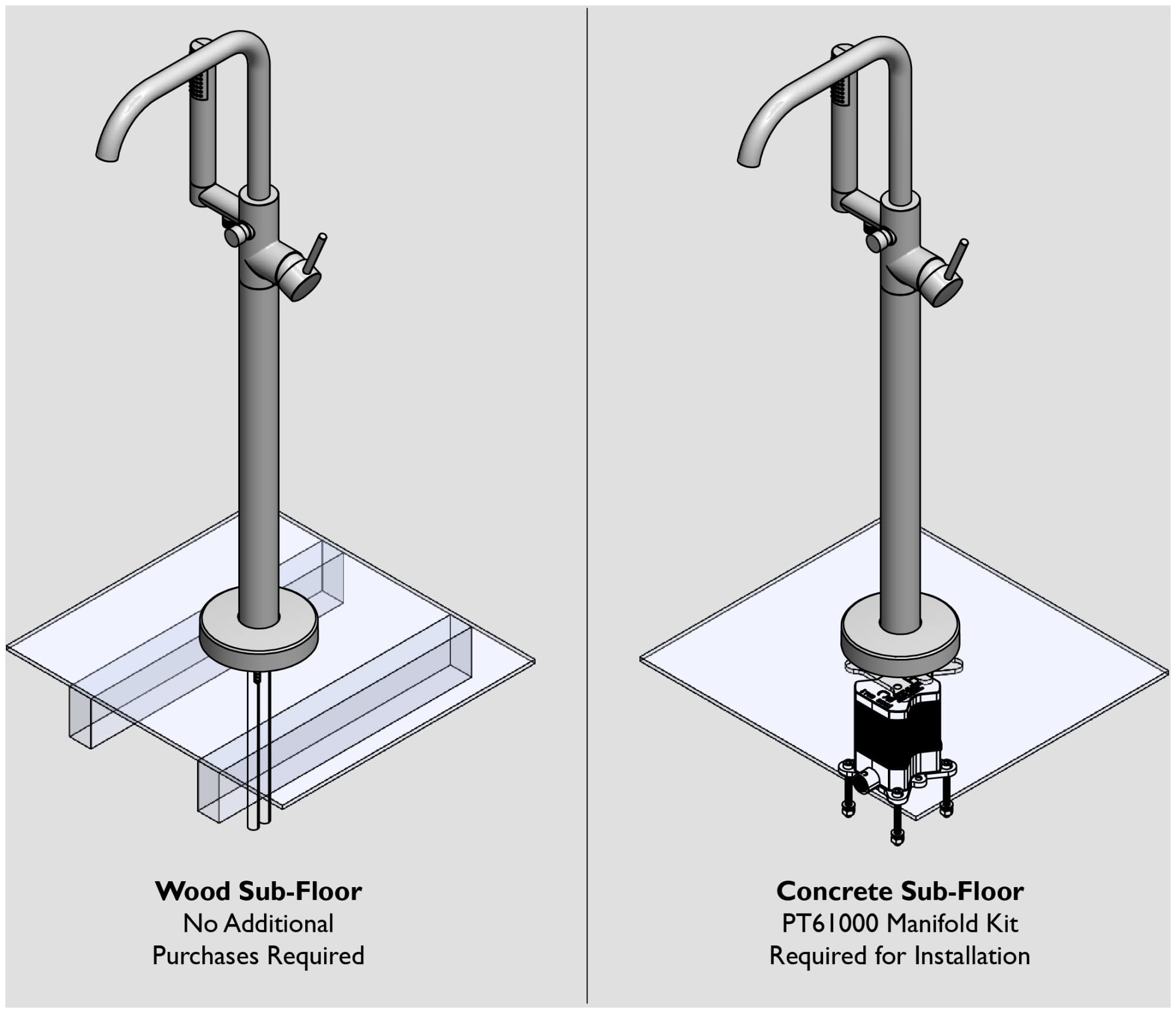 Open Box - Jacuzzi PT63826 - Tub Filler Faucet