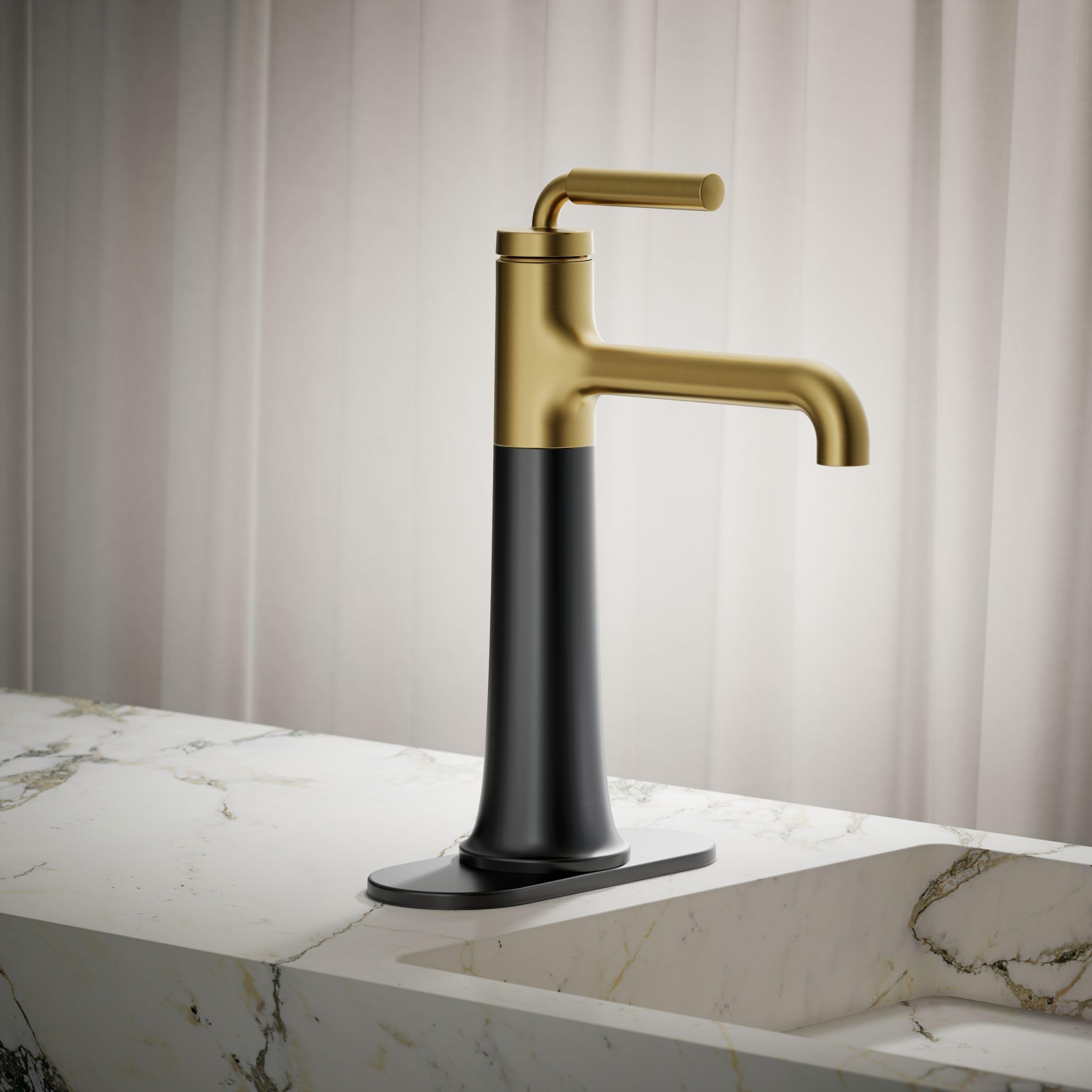 Open Box - Kohler K-26437-4-BMB - Bathroom Sink Faucets Faucet
