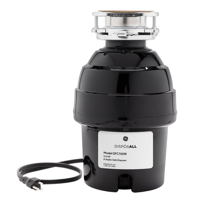 Open Box - GE GFC765W - Garbage Disposals Sanitation and Waste Appliances