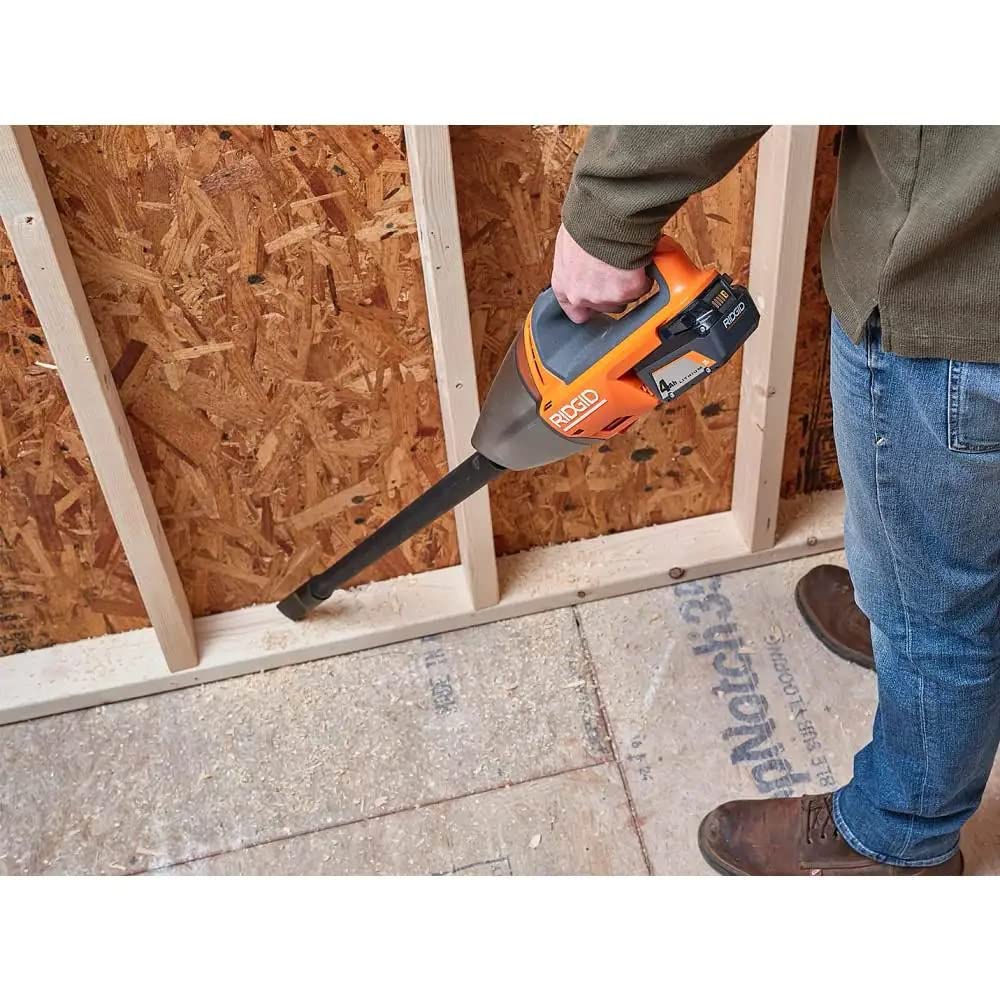 Open Box -  RIDGID 18V Cordless Hand Held Vacuum (Tool Only) RIDGIDBullseye Deals
