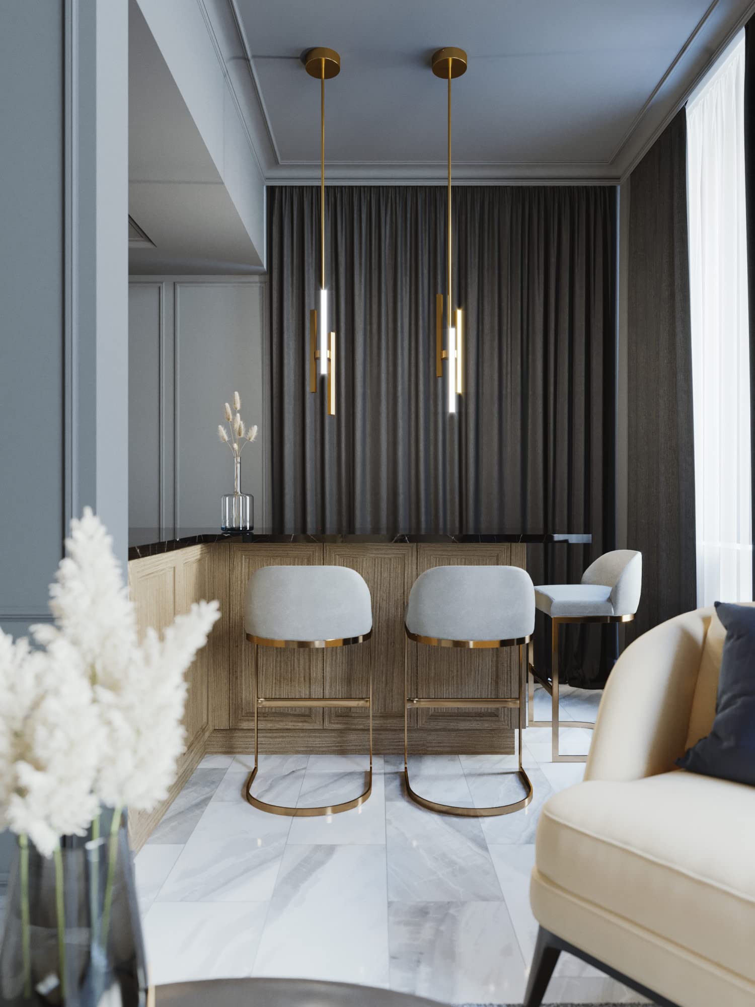 Open Box - AFX IDRP04LAJD1SB - Pendants Indoor Lighting