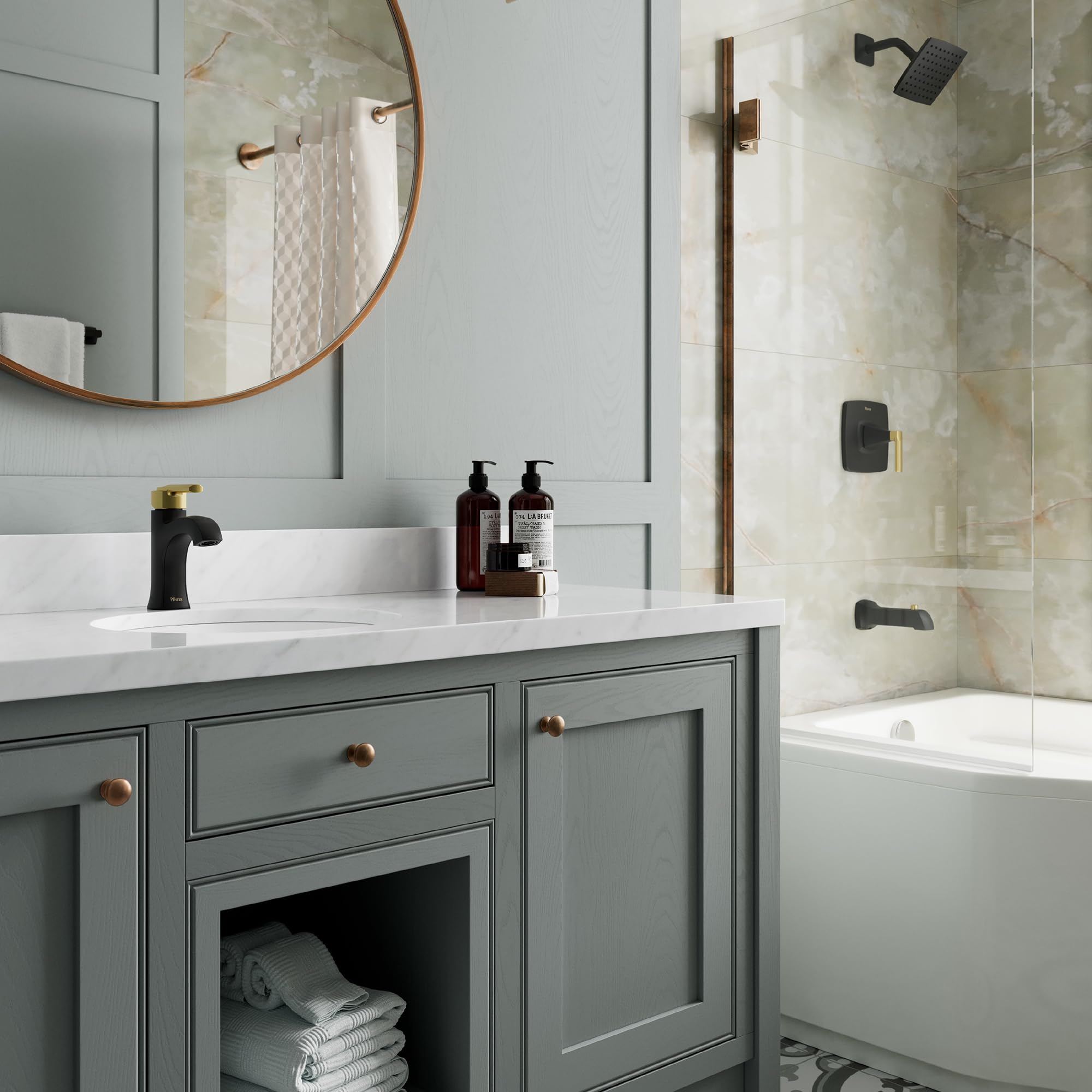 Open Box - Pfister LF-042-VRIBBG - Bathroom Sink Faucets Faucet