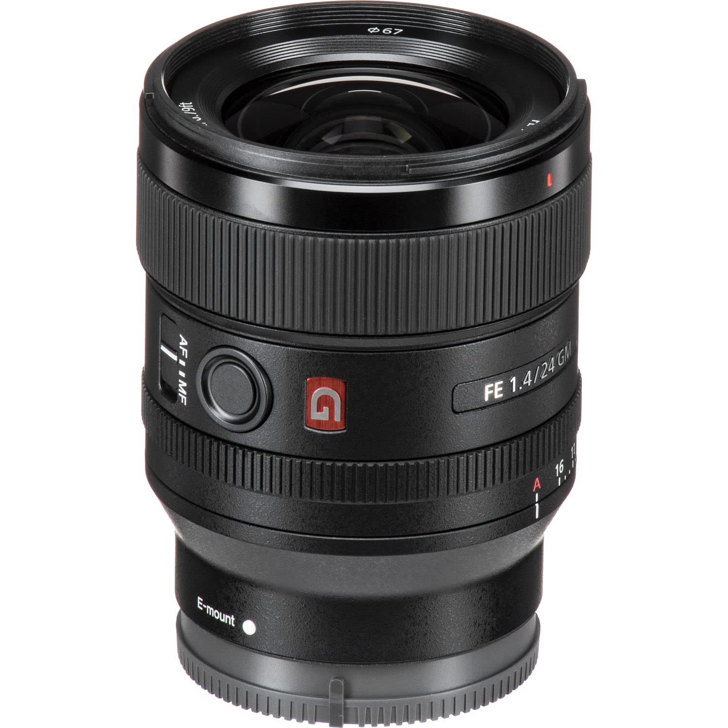Certified Refurbished - Sony E-mount FE 24mm F1.4 GM Full Frame Wide-angle Prime Lens (SEL24F14GM) SonyBullseye Deals