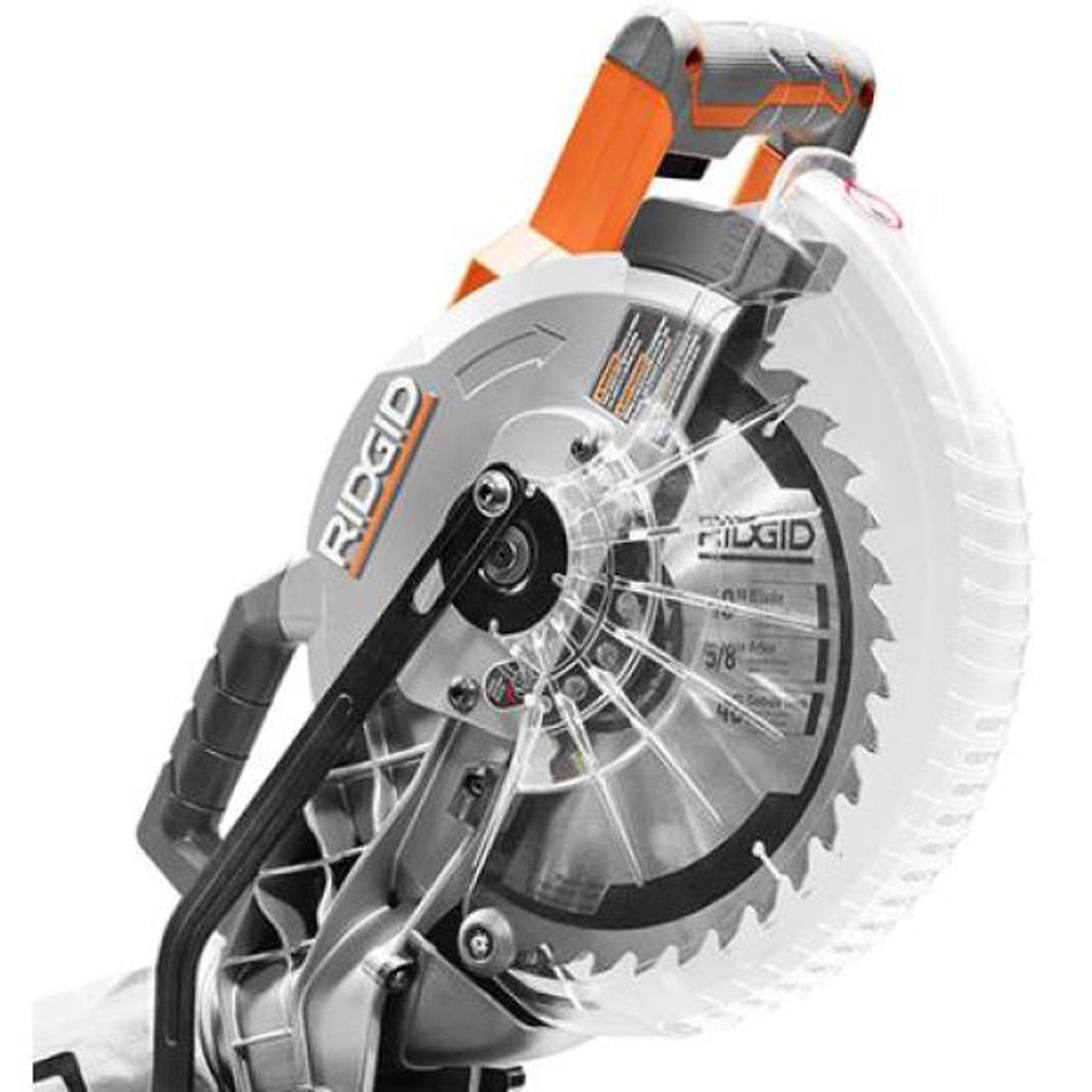 Open Box - RIDGID 15 Amp 10 in. Dual Bevel Miter Saw with LED Cut Line Indicator