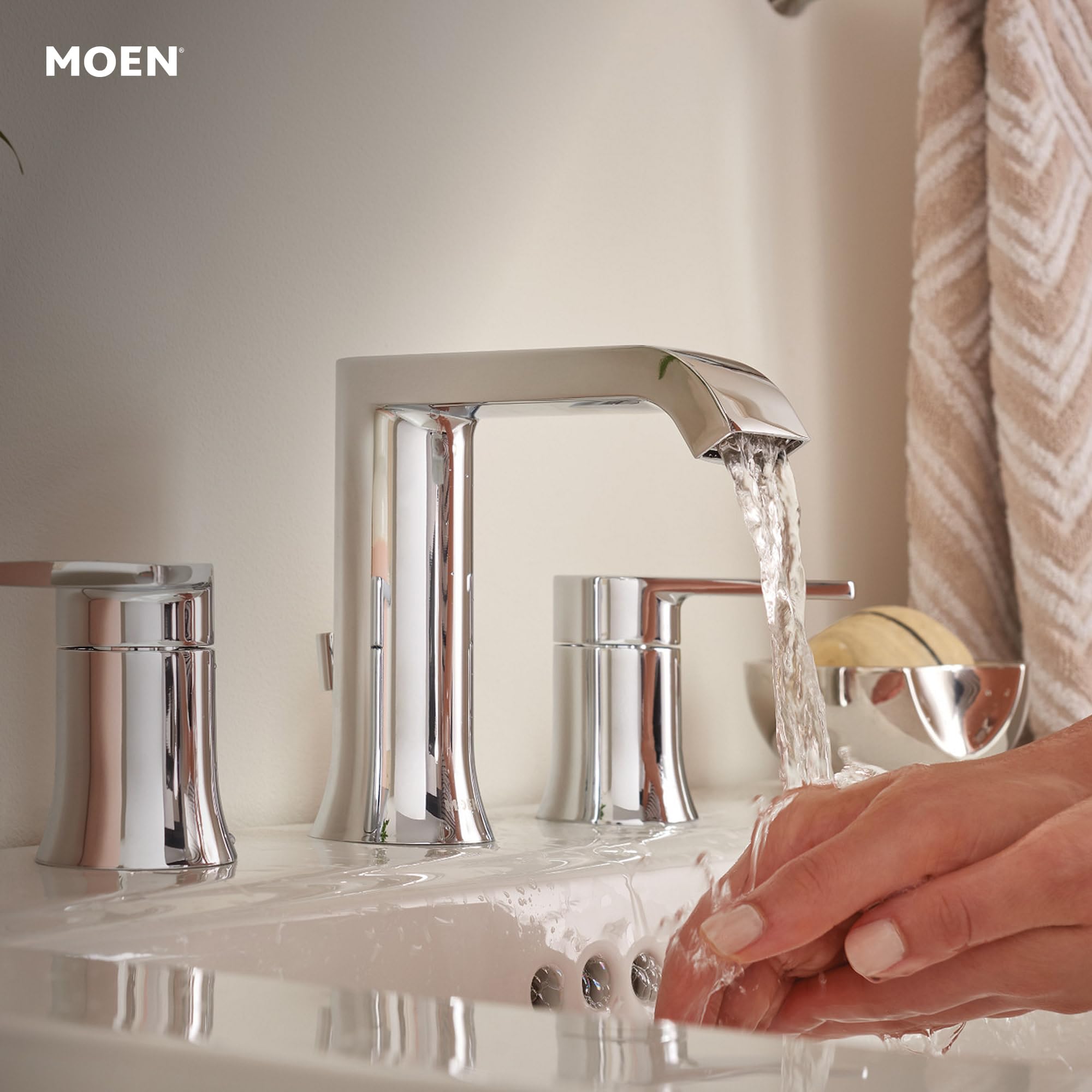 Open Box - Moen CCY LF 1.2 2HDL WSPRD LAV FCT