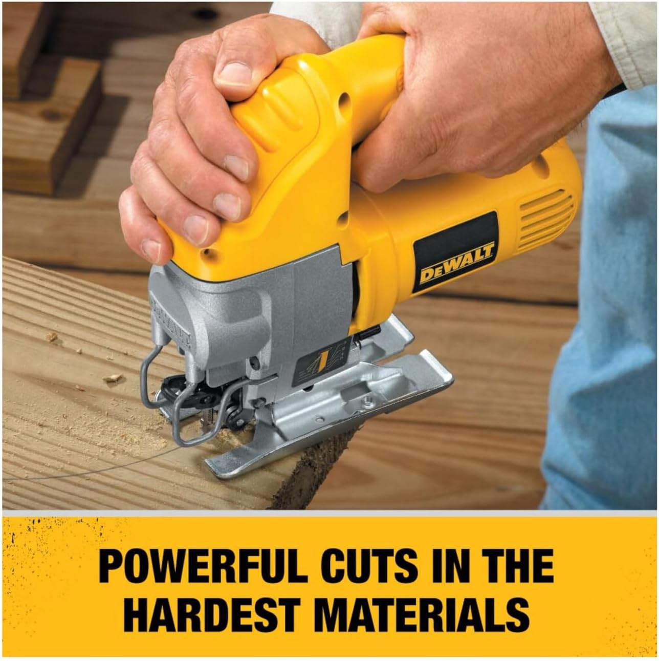 Open Box -  DEWALT DW317K 5.5 Amp Top Handle Jig Saw Kit