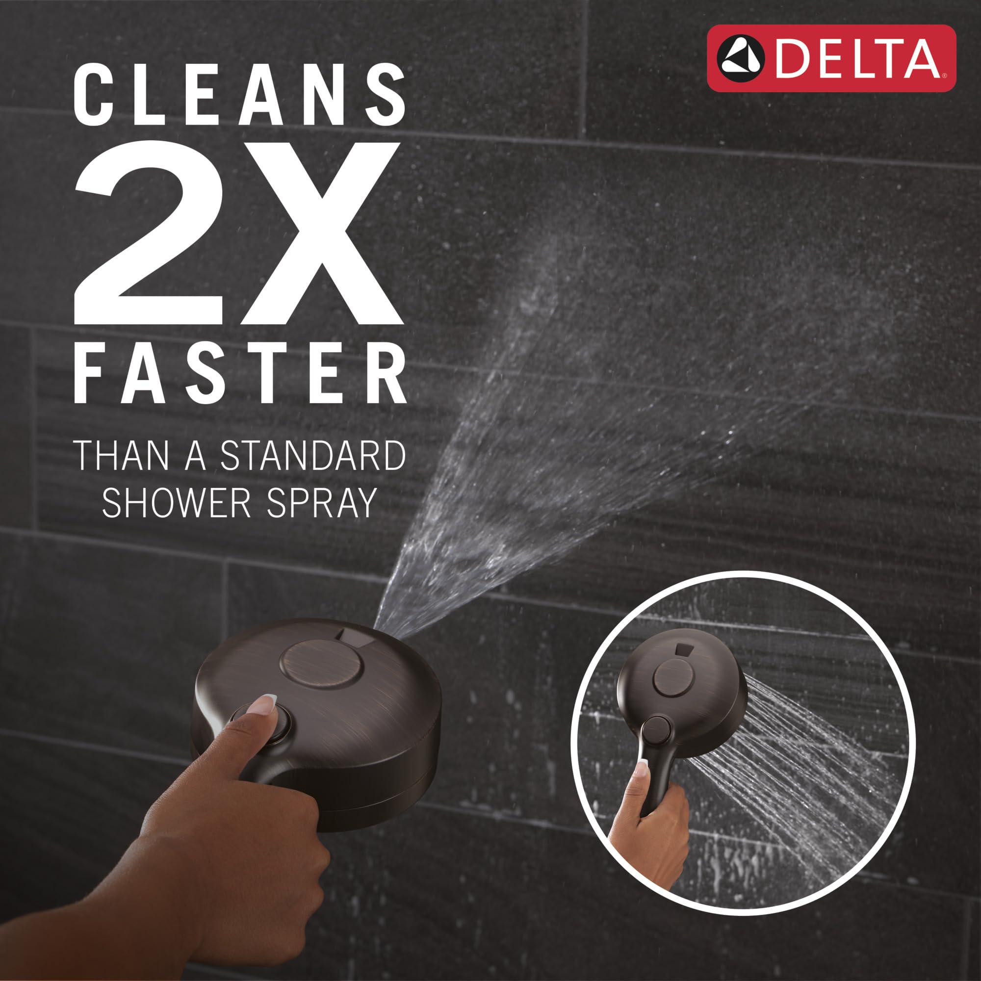Open Box - Delta 56000-RB25 - Shower Heads Showers
